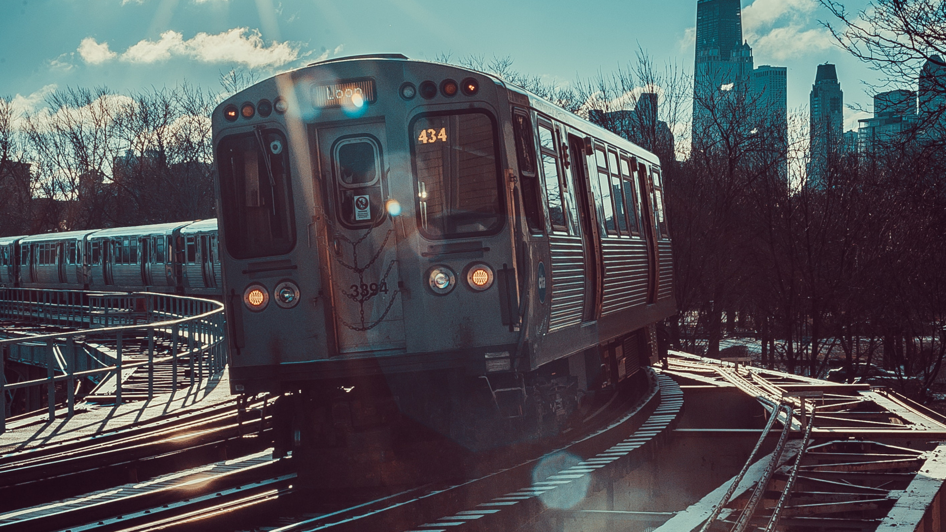 Train on Rail During Daytime. Wallpaper in 1920x1080 Resolution
