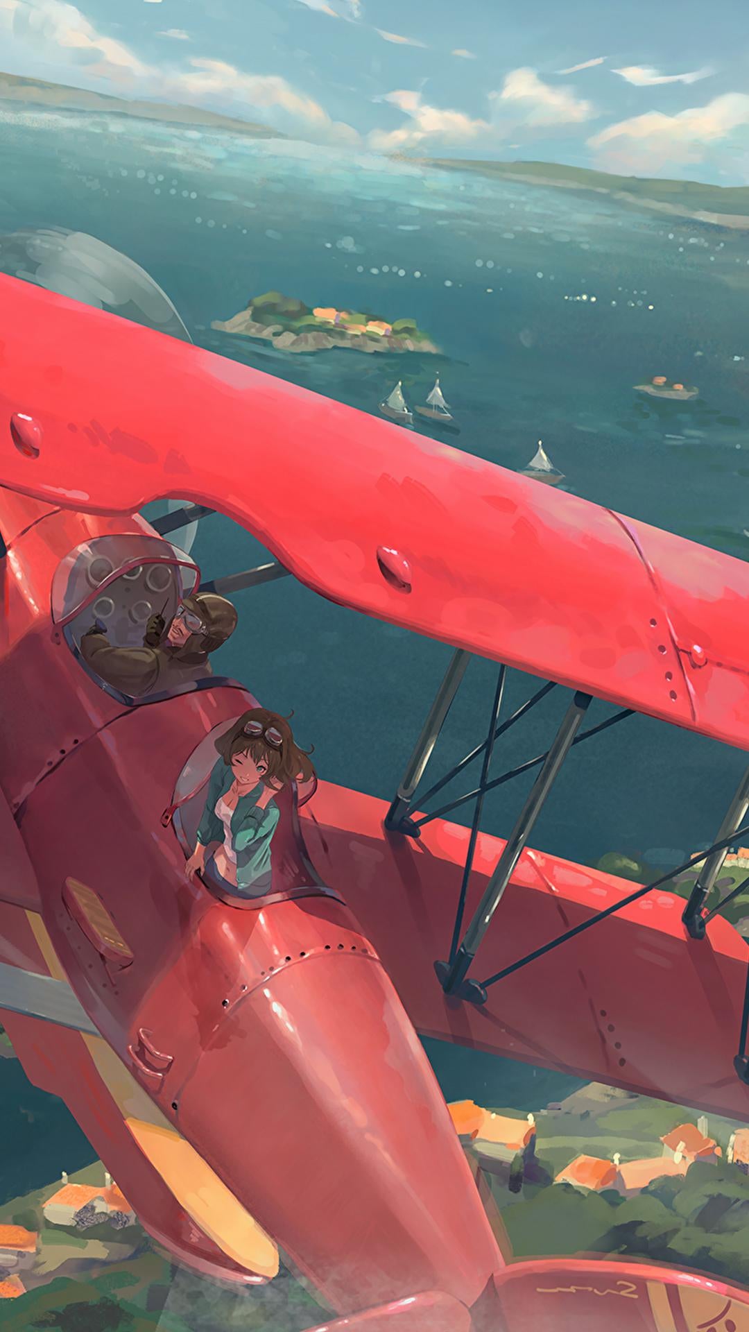 Aviation, Imgur, Avion, Dessin, Eau. Wallpaper in 1080x1920 Resolution