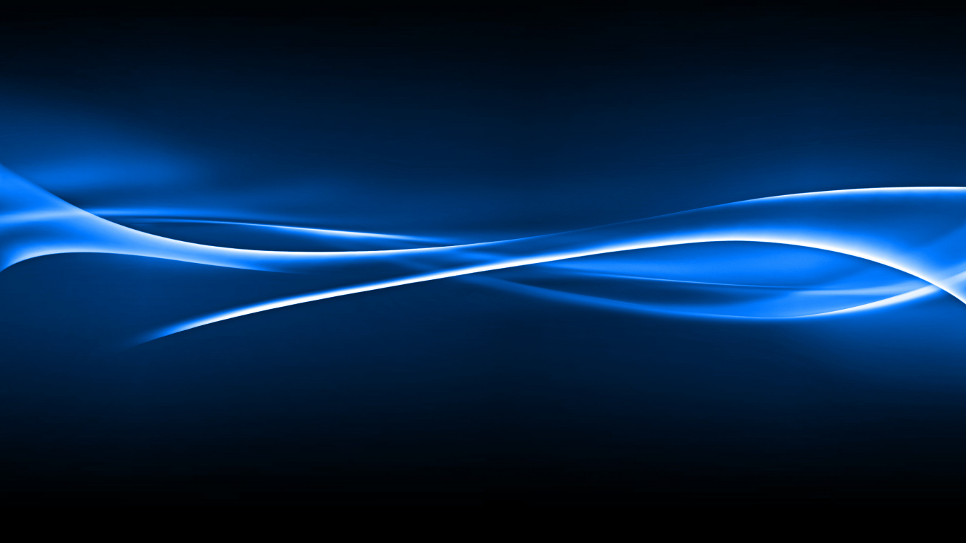 Ilustración de Luz Azul y Blanca. Wallpaper in 1366x768 Resolution