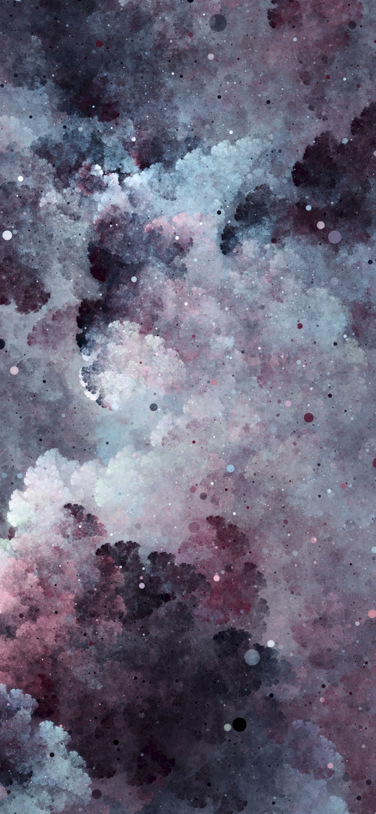 Peinture Abstraite Blanche et Rose. Wallpaper in 1242x2688 Resolution