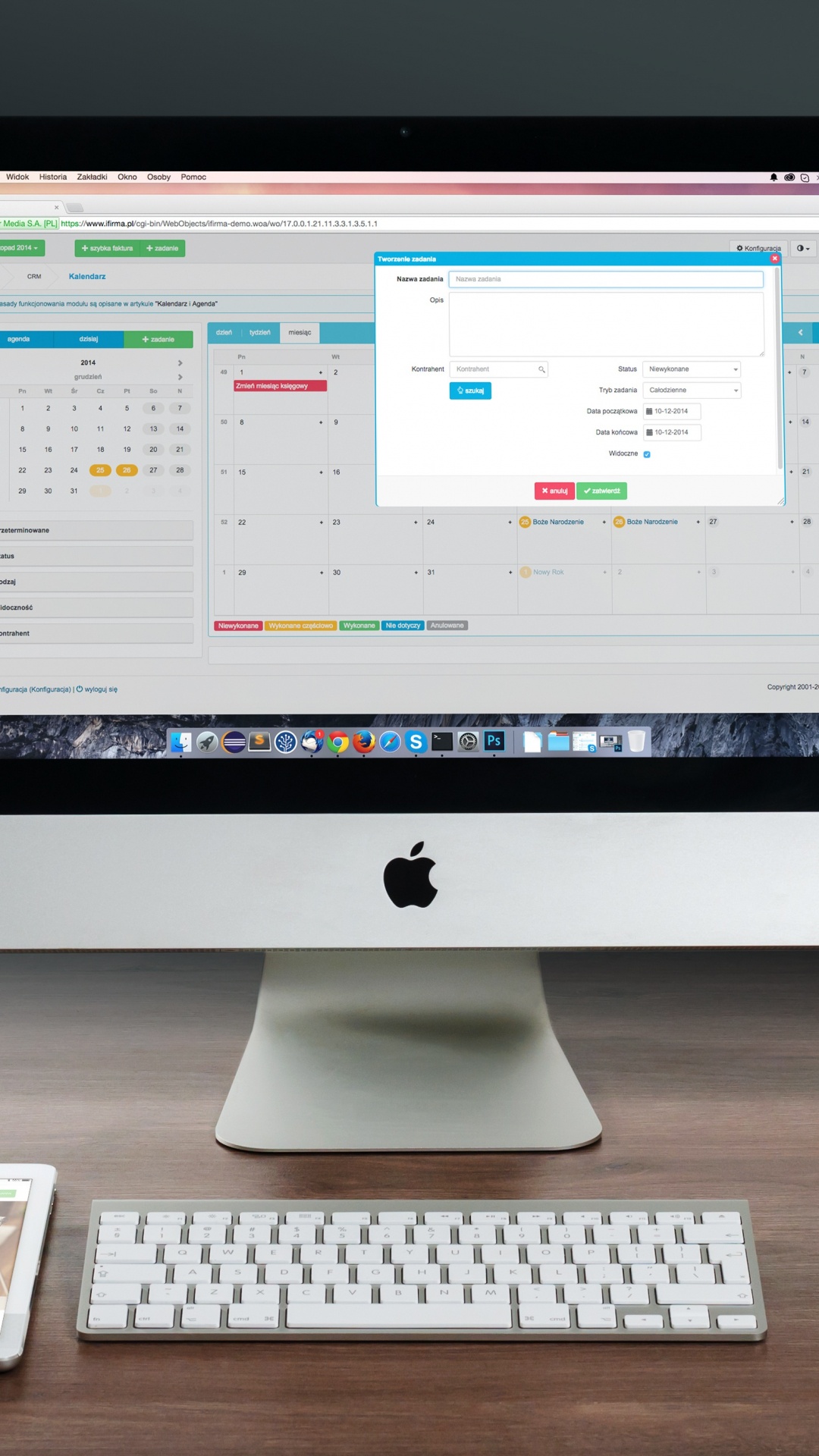 Imac Argent Sur Tableau Blanc. Wallpaper in 1080x1920 Resolution