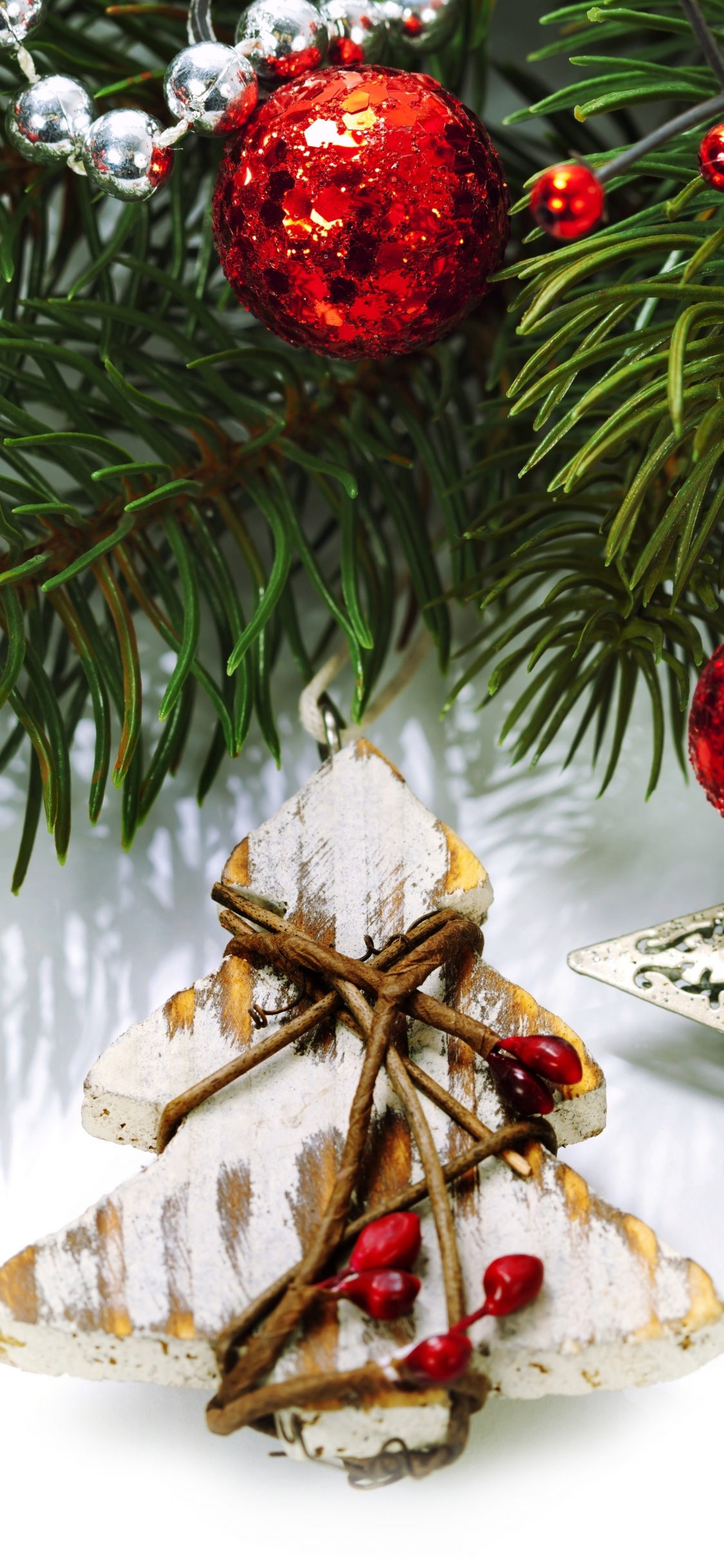 Weihnachten, Christmas Ornament, Weihnachtsdekoration, Baum, Fir. Wallpaper in 1125x2436 Resolution