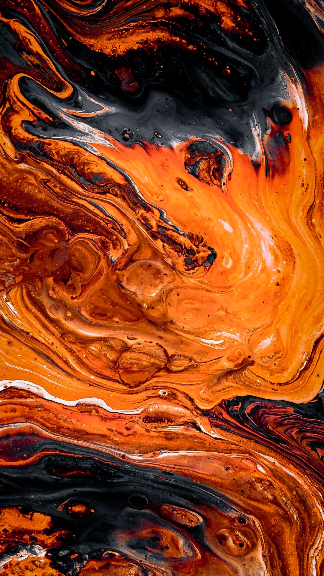 Apple, Liquid, Ambre, Orange, Fluide. Wallpaper in 1080x1920 Resolution