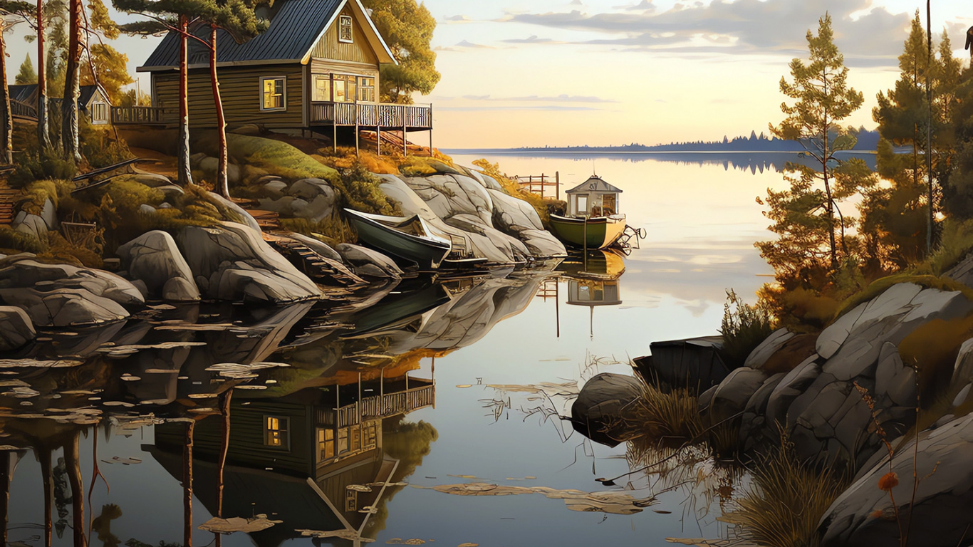 Eau, Les Ressources en Eau, Paysage Naturel, Lac, Cours D'eau. Wallpaper in 1366x768 Resolution