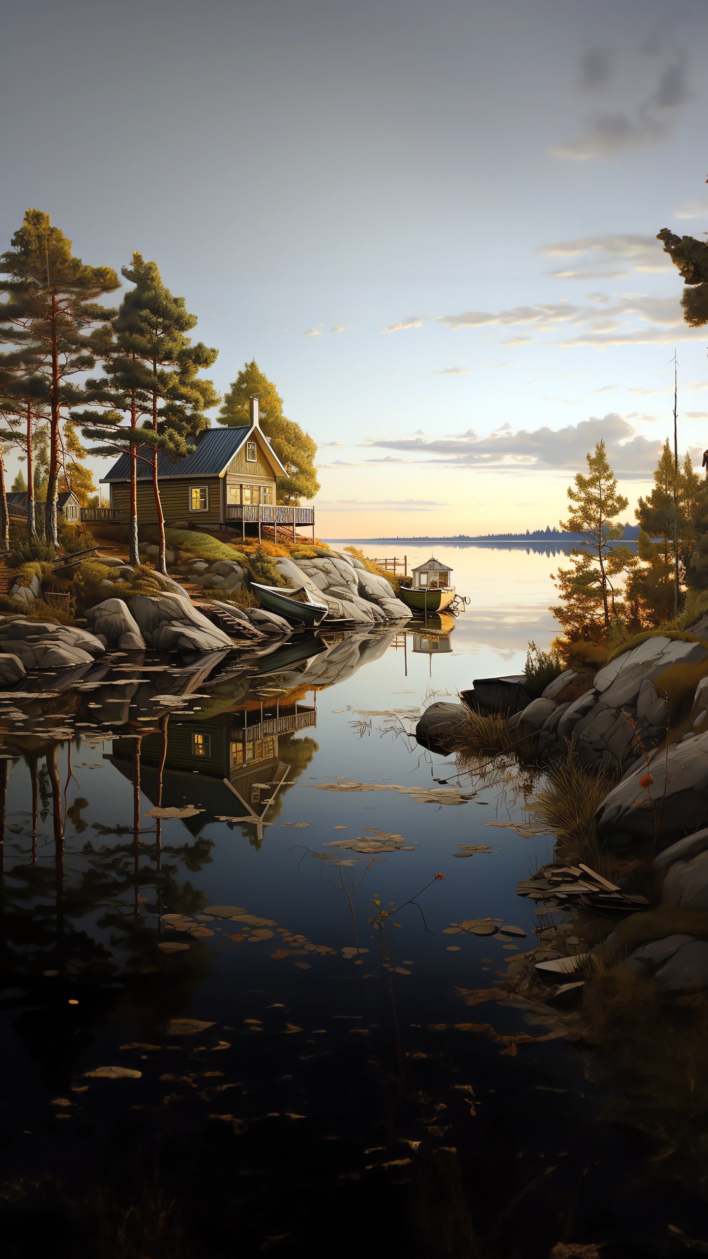 Eau, Les Ressources en Eau, Paysage Naturel, Lac, Cours D'eau. Wallpaper in 1440x2560 Resolution