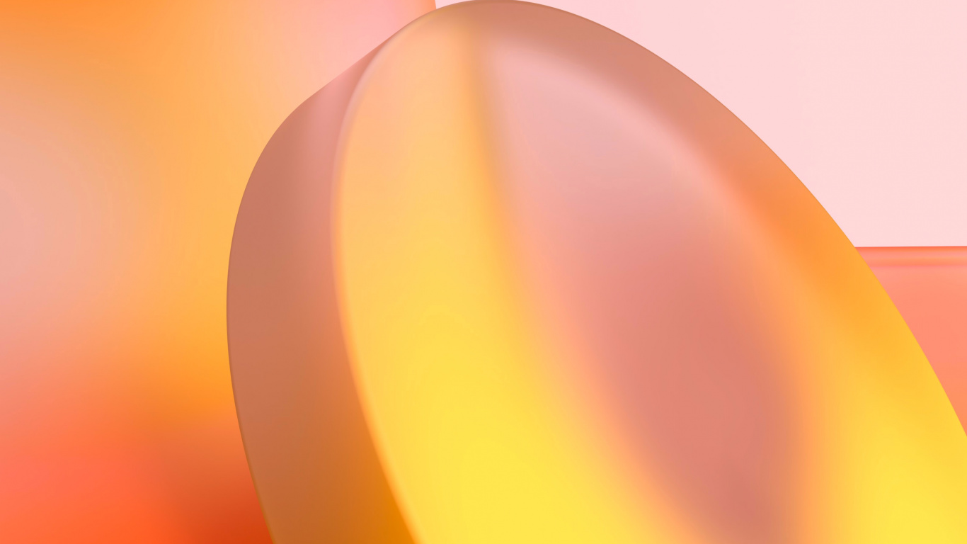 Google, Google Chrome, Chrome OS, Chrome OS 2020, Orange. Wallpaper in 1366x768 Resolution