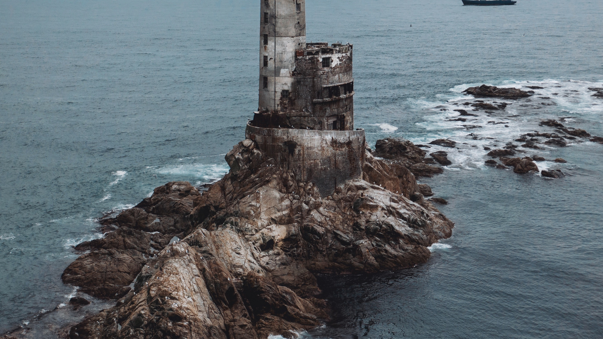 Lighthouse, water, cloud, tower, beacon