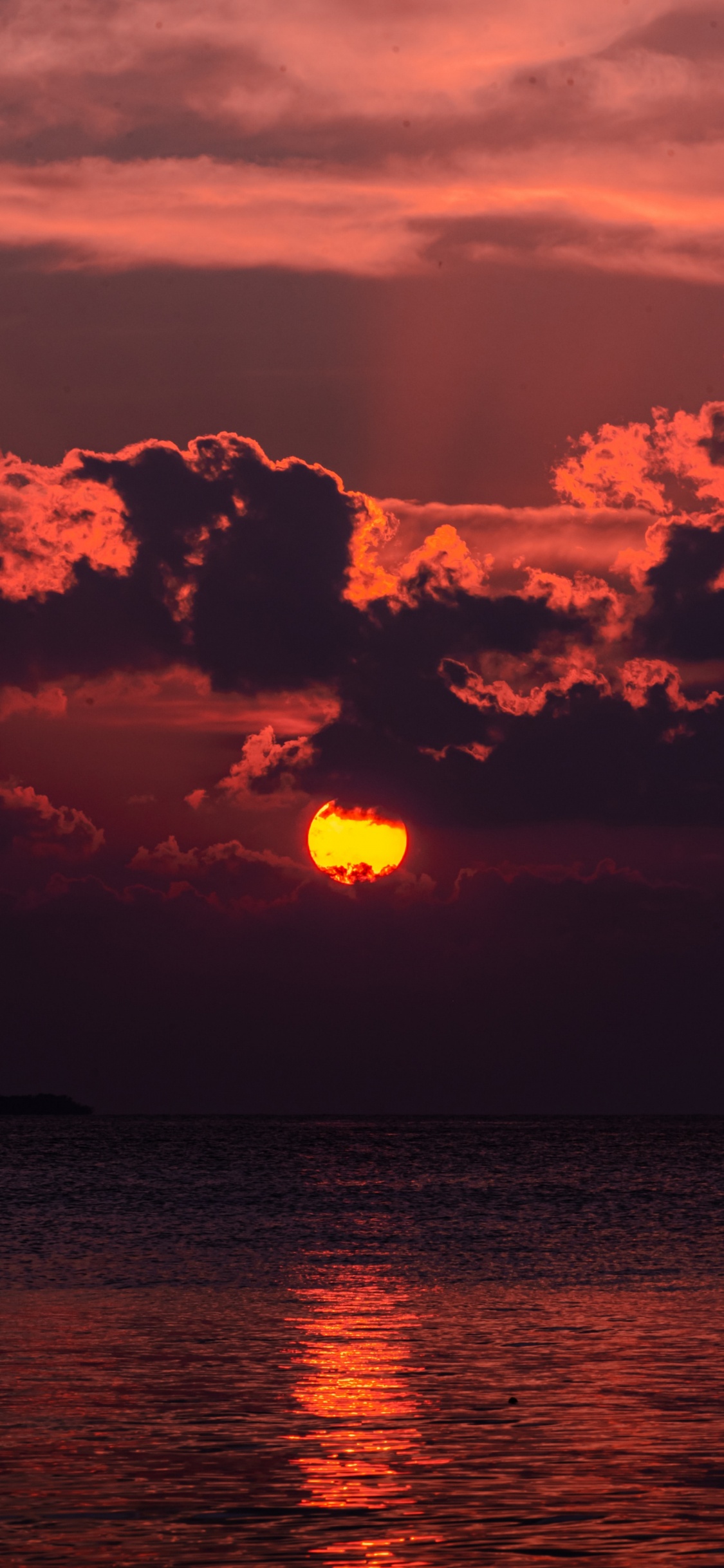 Atardecer Atardecer, Puesta, Atardecer, Ambiente, Agua. Wallpaper in 1125x2436 Resolution