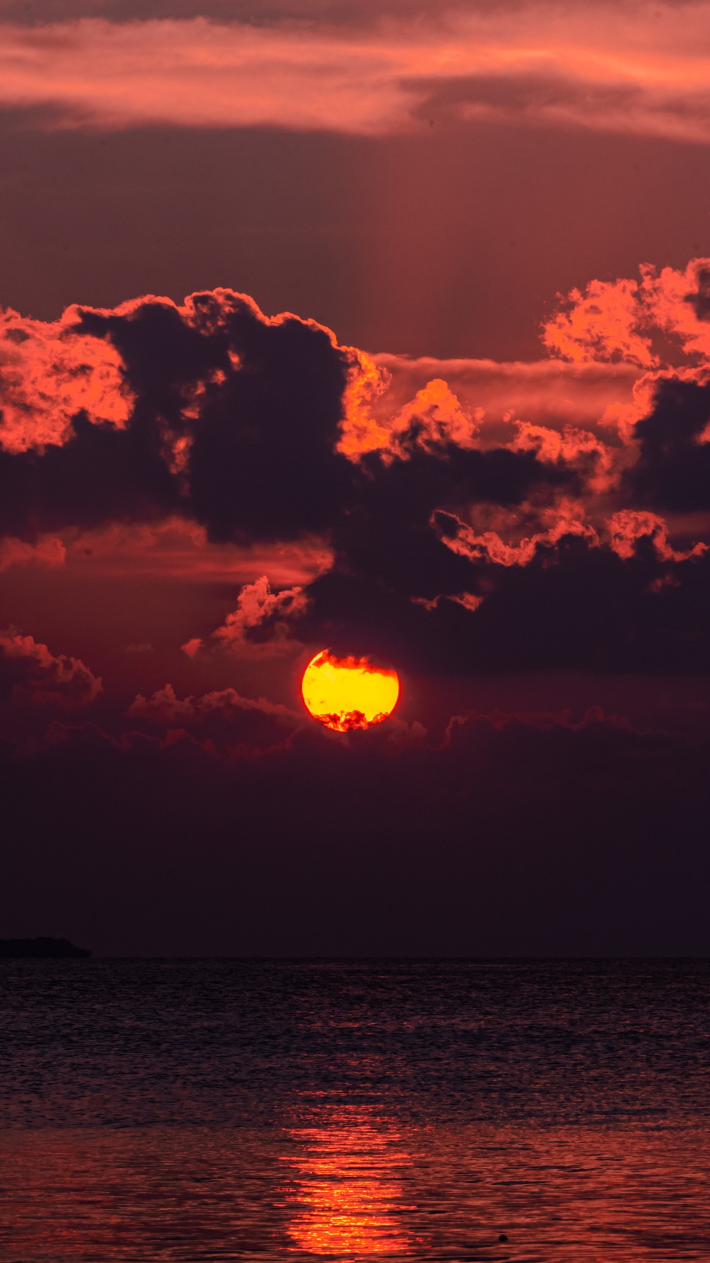 Atardecer Atardecer, Puesta, Atardecer, Ambiente, Agua. Wallpaper in 1440x2560 Resolution