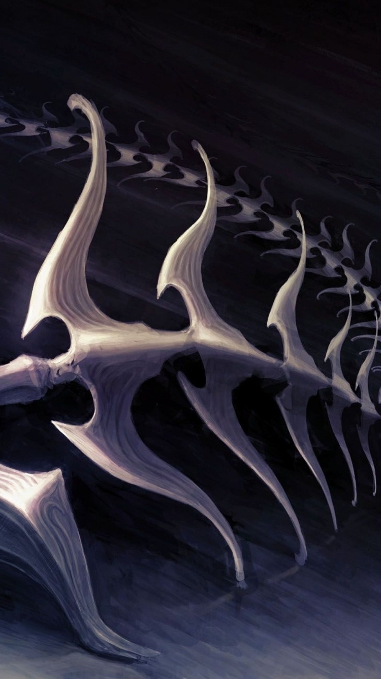 木, 电蓝色的, 艺术, 深红色的 壁纸 750x1334 允许