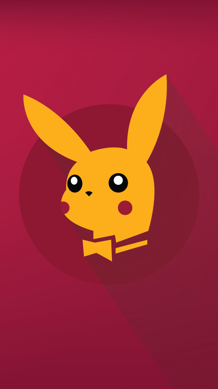 Pikachu, Cartoon, Gelb, Animation, Zeichentrickfilm. Wallpaper in 750x1334 Resolution