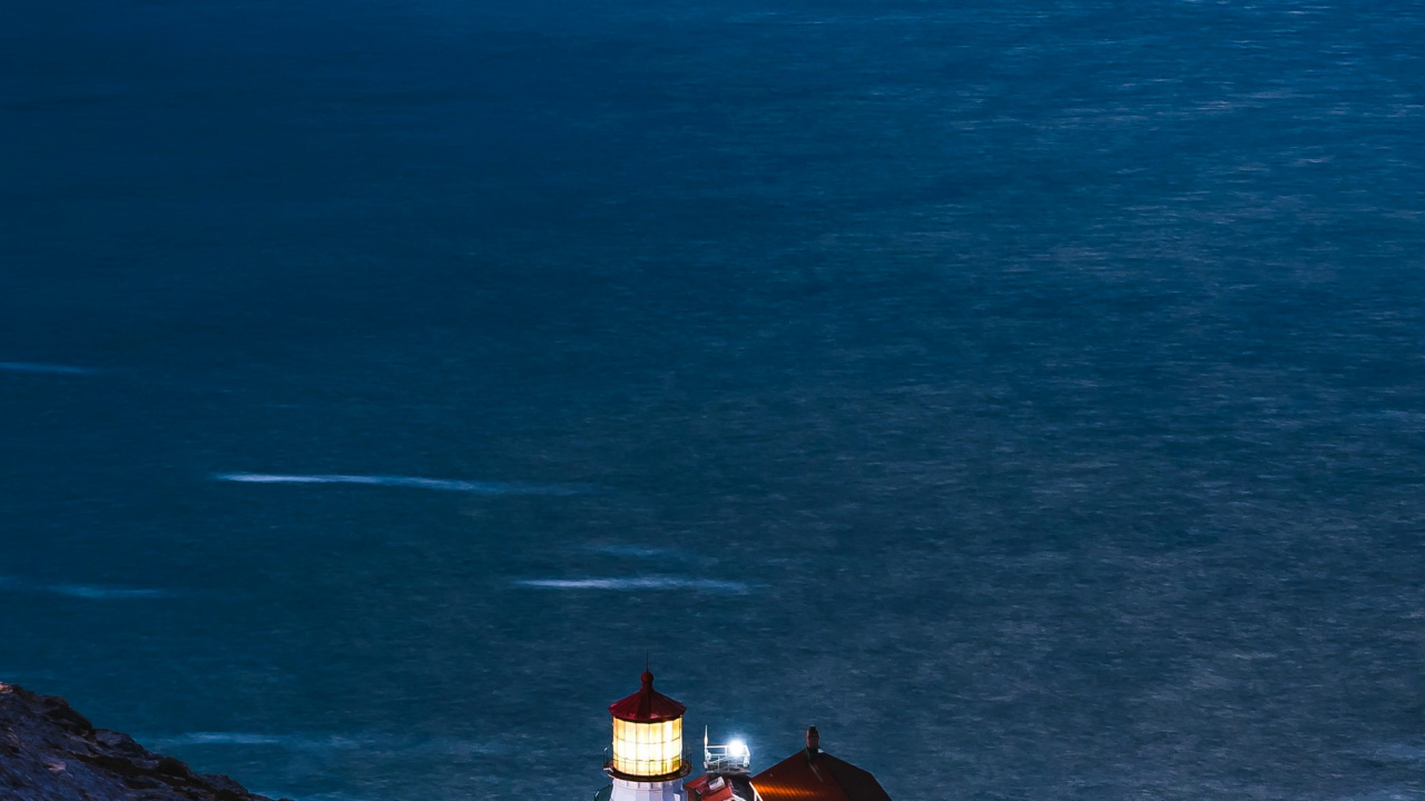 Faro de Punta Reyes, Sitio Protegido, el Parque Nacional de Yosemite, Acantilado, Faro. Wallpaper in 1280x720 Resolution