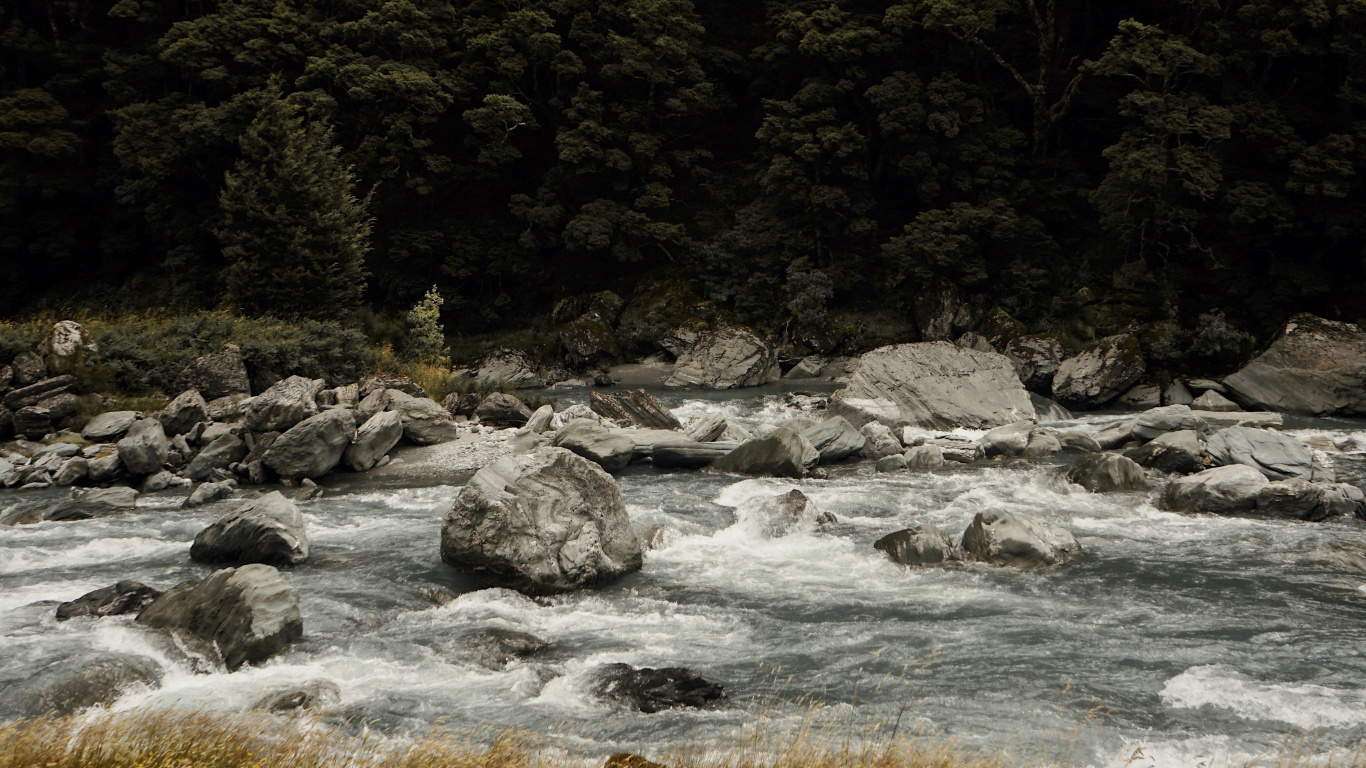 Nature, Eau, Paysage Naturel, Flux, Rivière. Wallpaper in 1366x768 Resolution