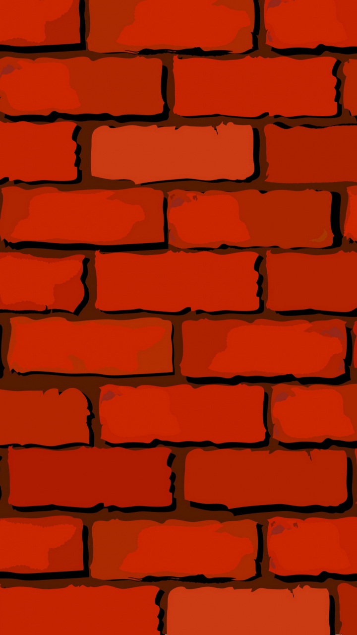 Brown and Black Brick Wall. Wallpaper in 720x1280 Resolution