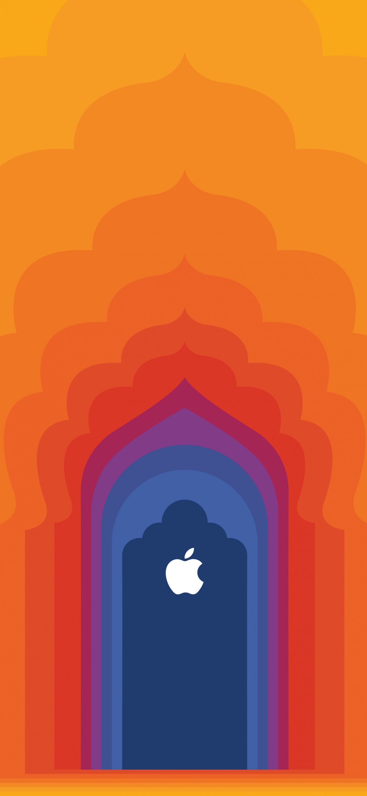 Saké Aux Pommes, Apple, Iclarifié, Orange, Jaune. Wallpaper in 1242x2688 Resolution