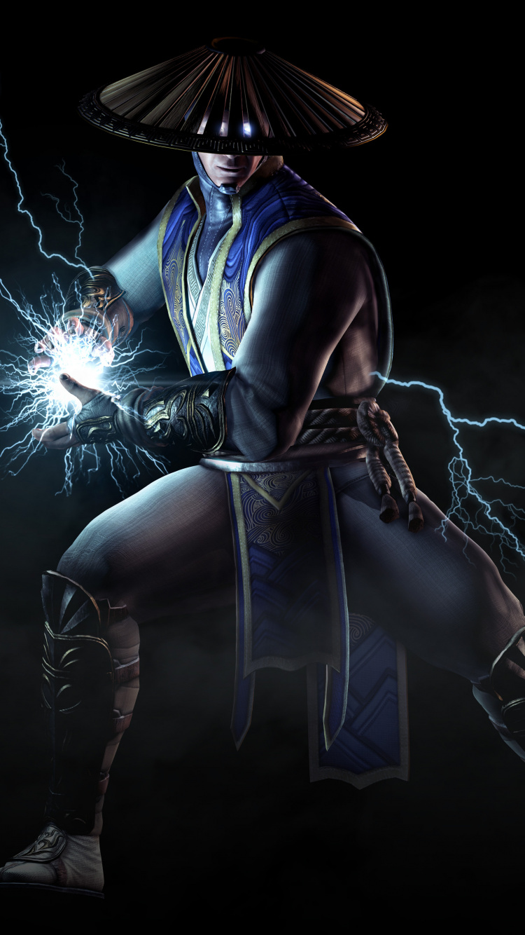 Mortal Kombat x, Raiden, Mortal Kombat, Netherrealm Studios, Jeu de Combat. Wallpaper in 750x1334 Resolution
