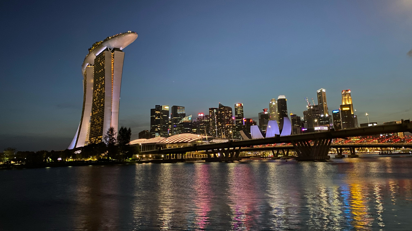 Skyline, Tower Block, Metropole, Stadtgebiet, Stadtlandschaften. Wallpaper in 1366x768 Resolution