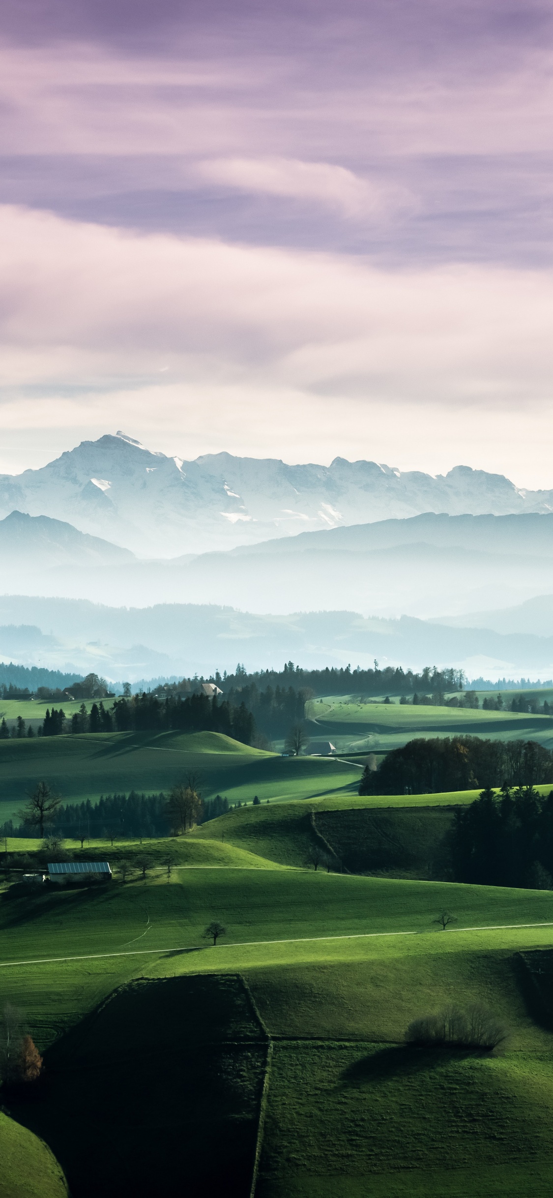 Affoltern im Emmental, Cloud, Mountain, Ecoregion, Natural Landscape. Wallpaper in 1125x2436 Resolution