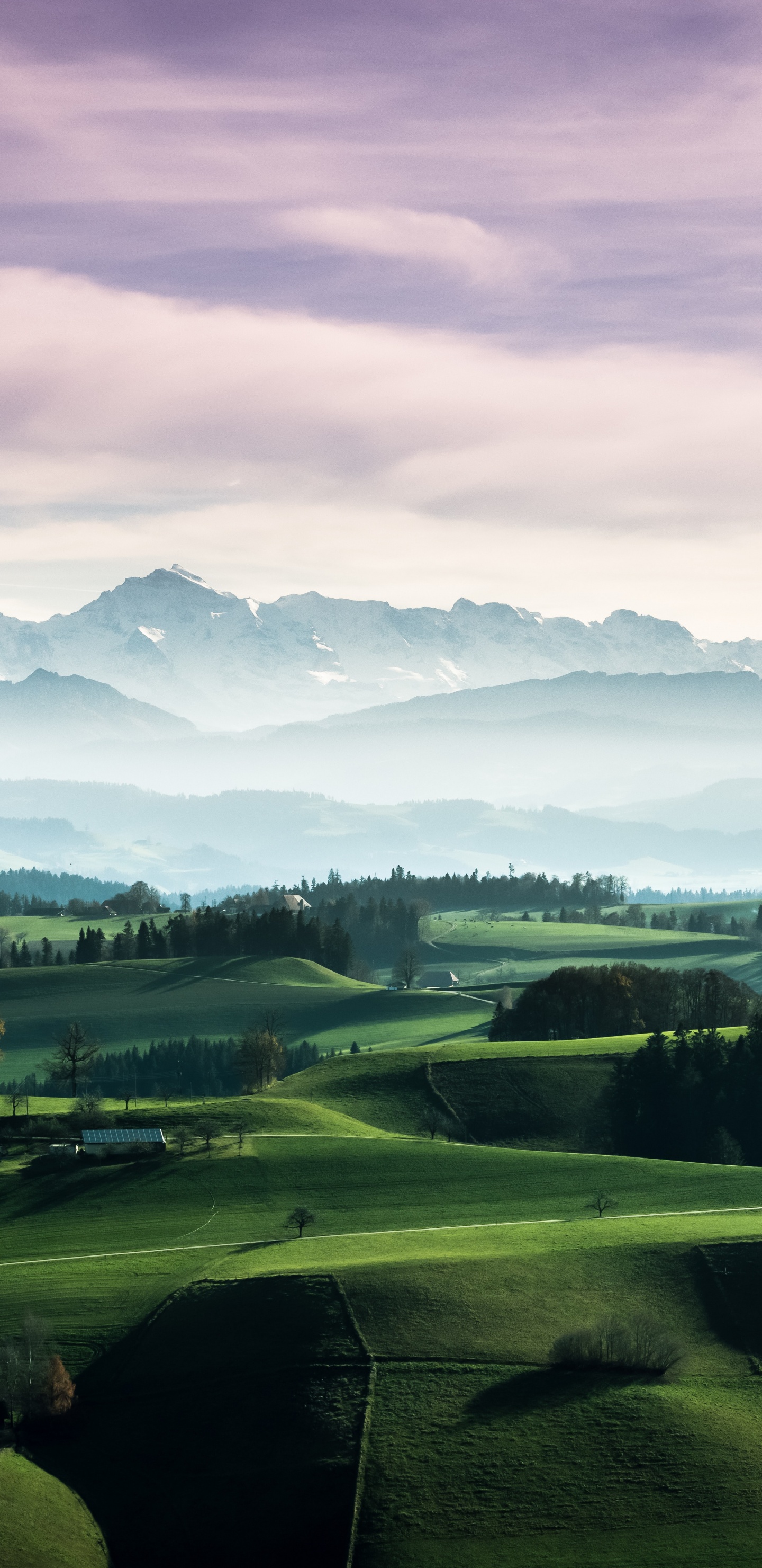 Affoltern im Emmental, Cloud, Mountain, Ecoregion, Natural Landscape. Wallpaper in 1440x2960 Resolution