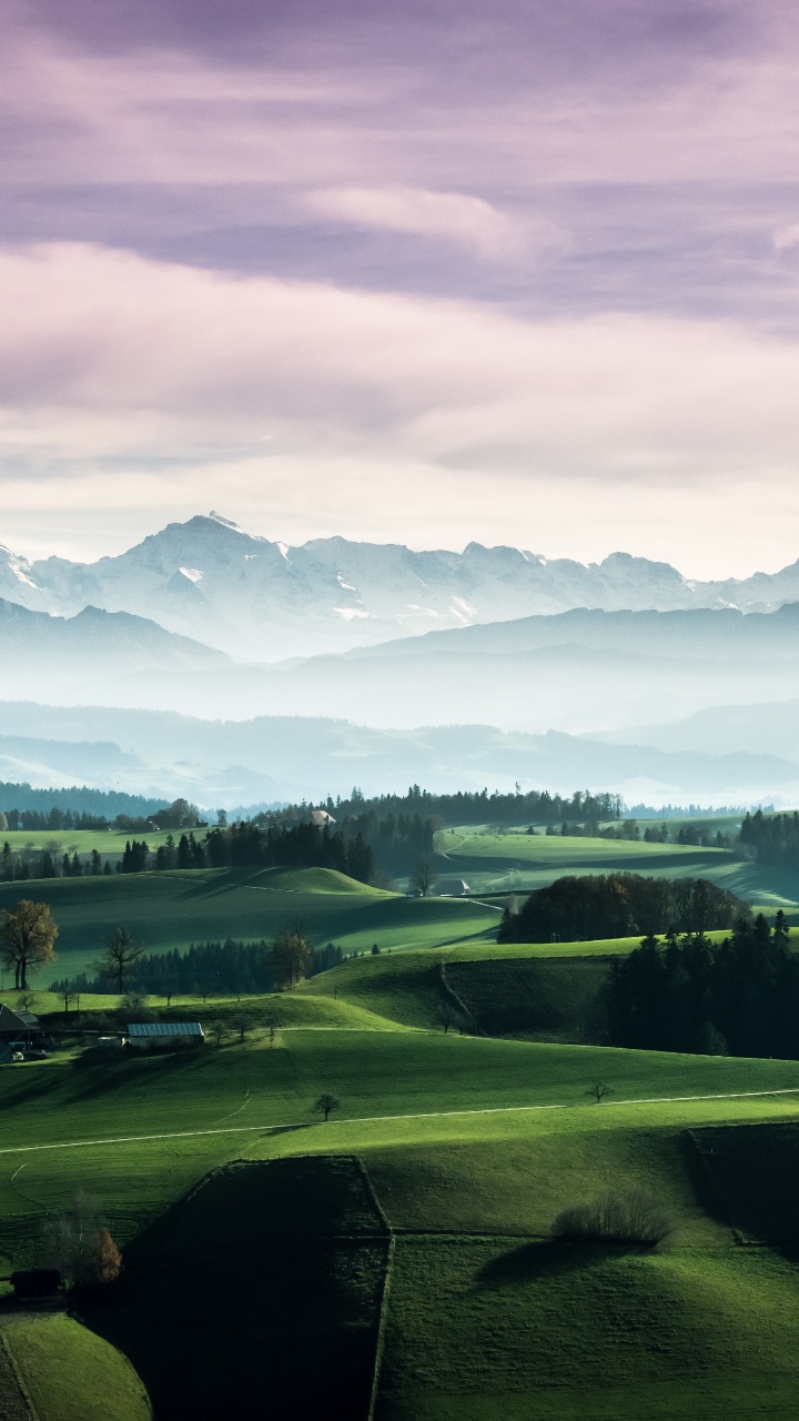 Affoltern im Emmental, Cloud, Mountain, Ecoregion, Natural Landscape. Wallpaper in 720x1280 Resolution