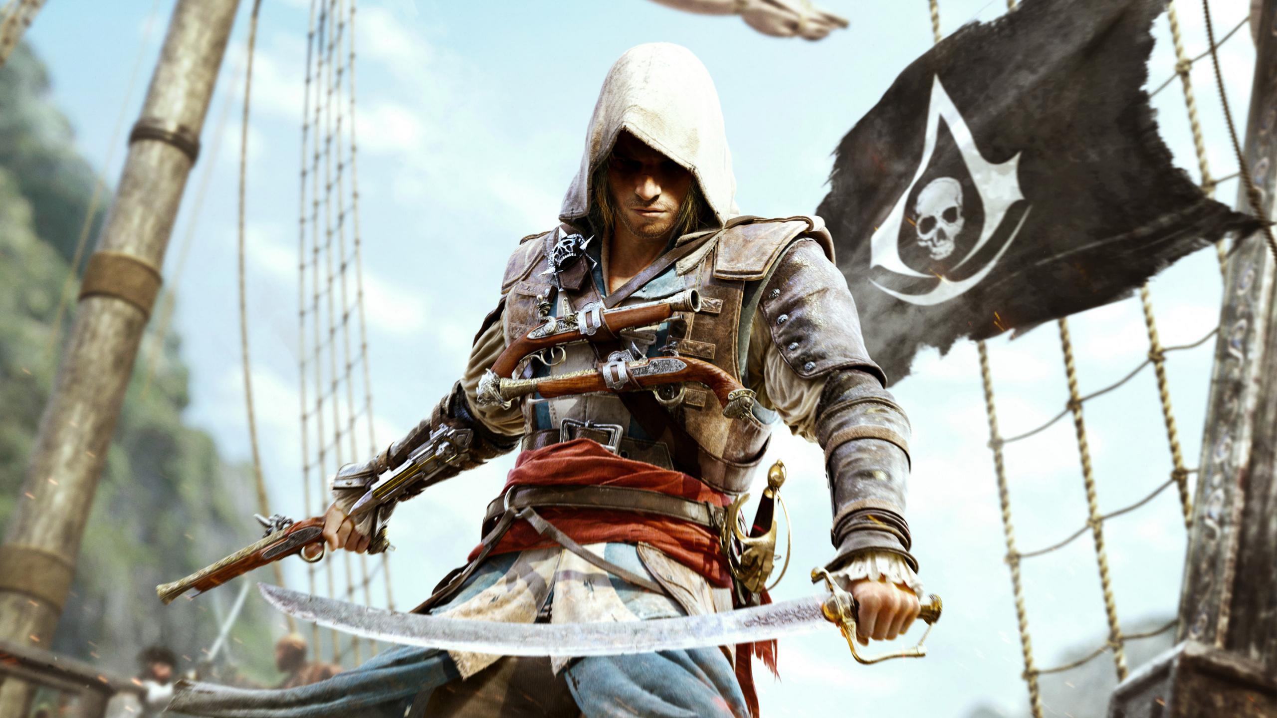 Ubisoft, Edward Kenway, Assassin, Costume, Les Jeux Vidéo. Wallpaper in 2560x1440 Resolution