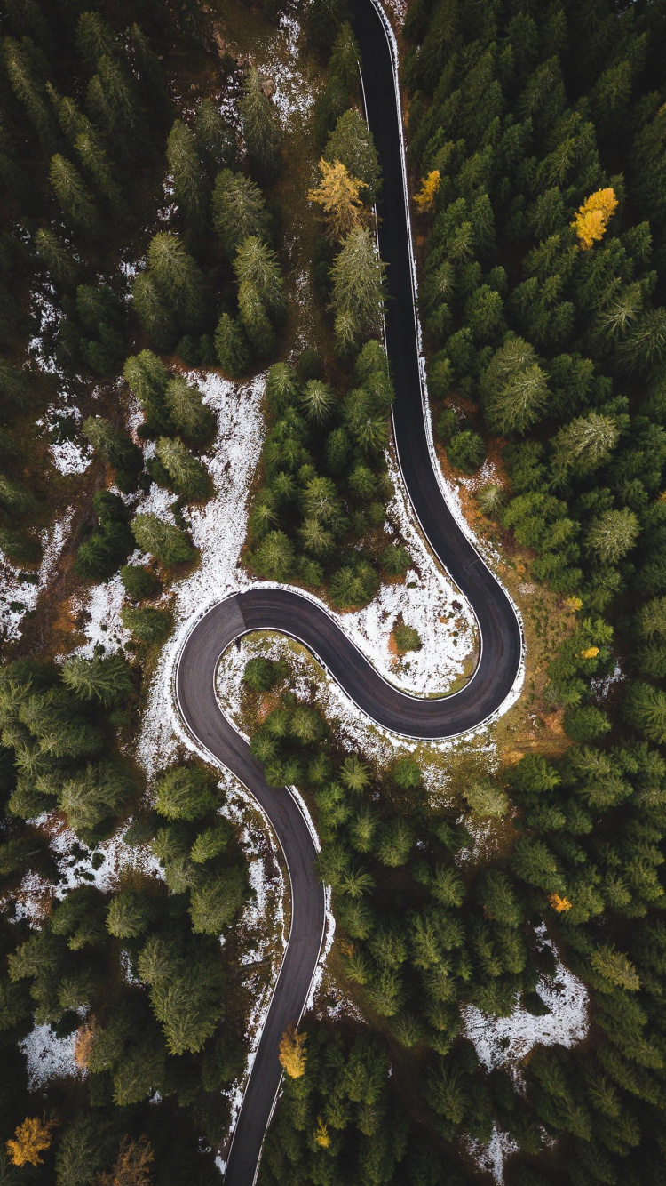 Birds Eye View, Eau, Plante Terrestre, Paysage Naturel, Cours D'eau. Wallpaper in 750x1334 Resolution