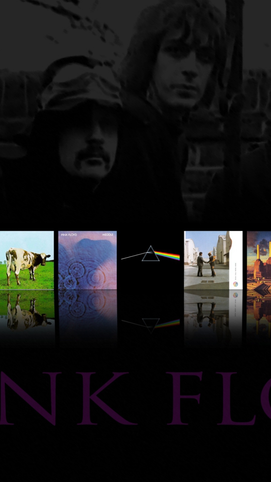 Pink Floyd, Graphisme, Publicité, Programme de Télévision, Affiche. Wallpaper in 1080x1920 Resolution
