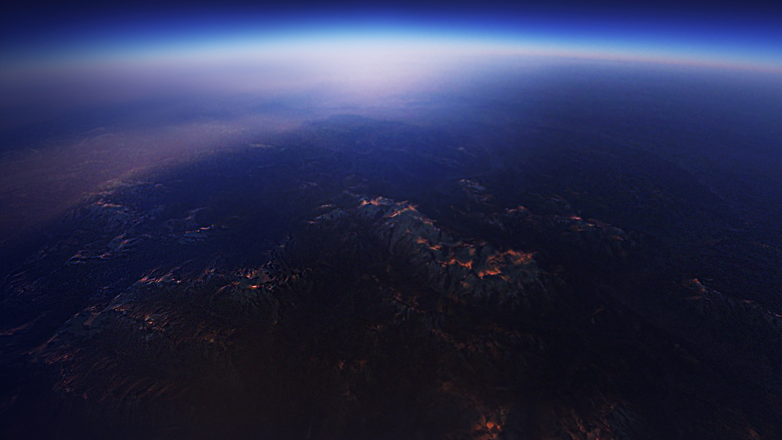 气氛, 空间, 地平线, 外层空间, 像素 壁纸 2560x1440 允许