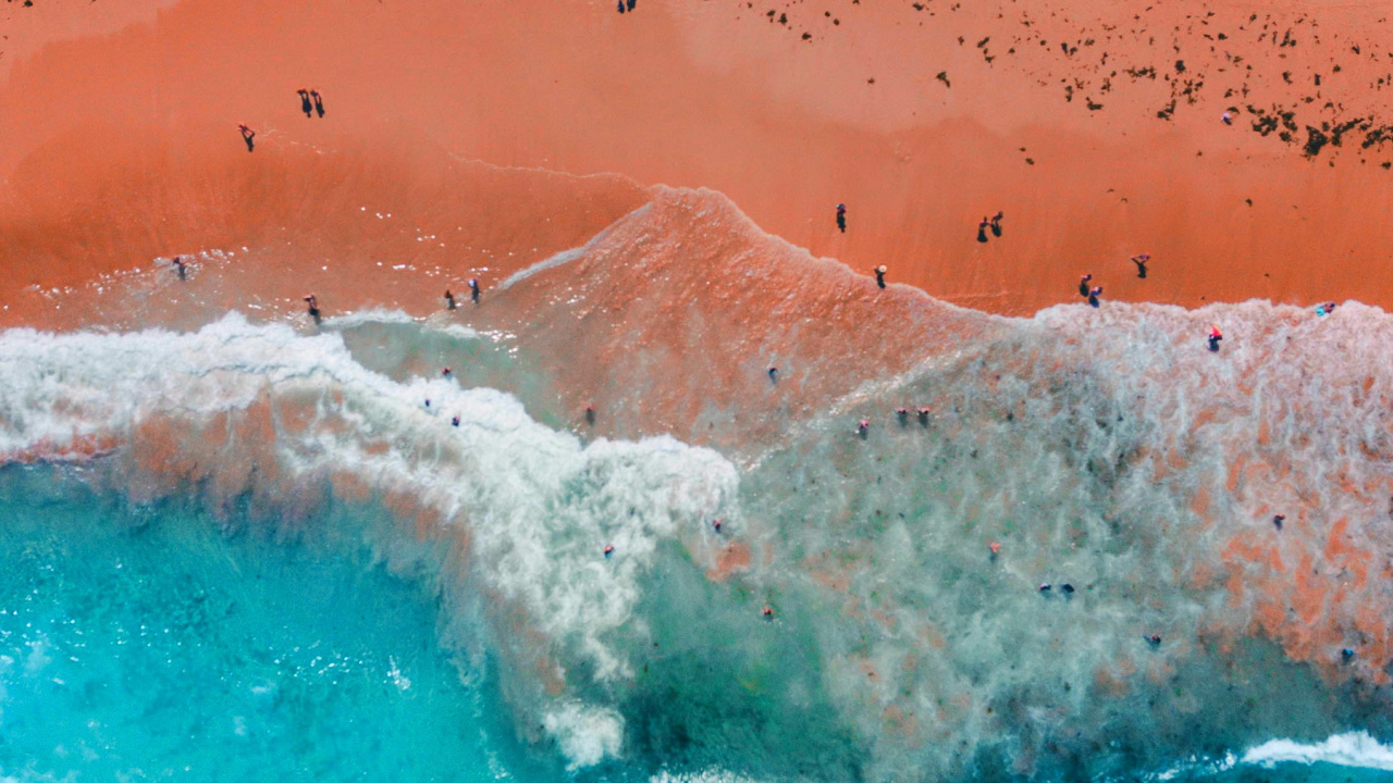 Eau, Plage, Liquid, Fluide, Corps de L'eau. Wallpaper in 1280x720 Resolution