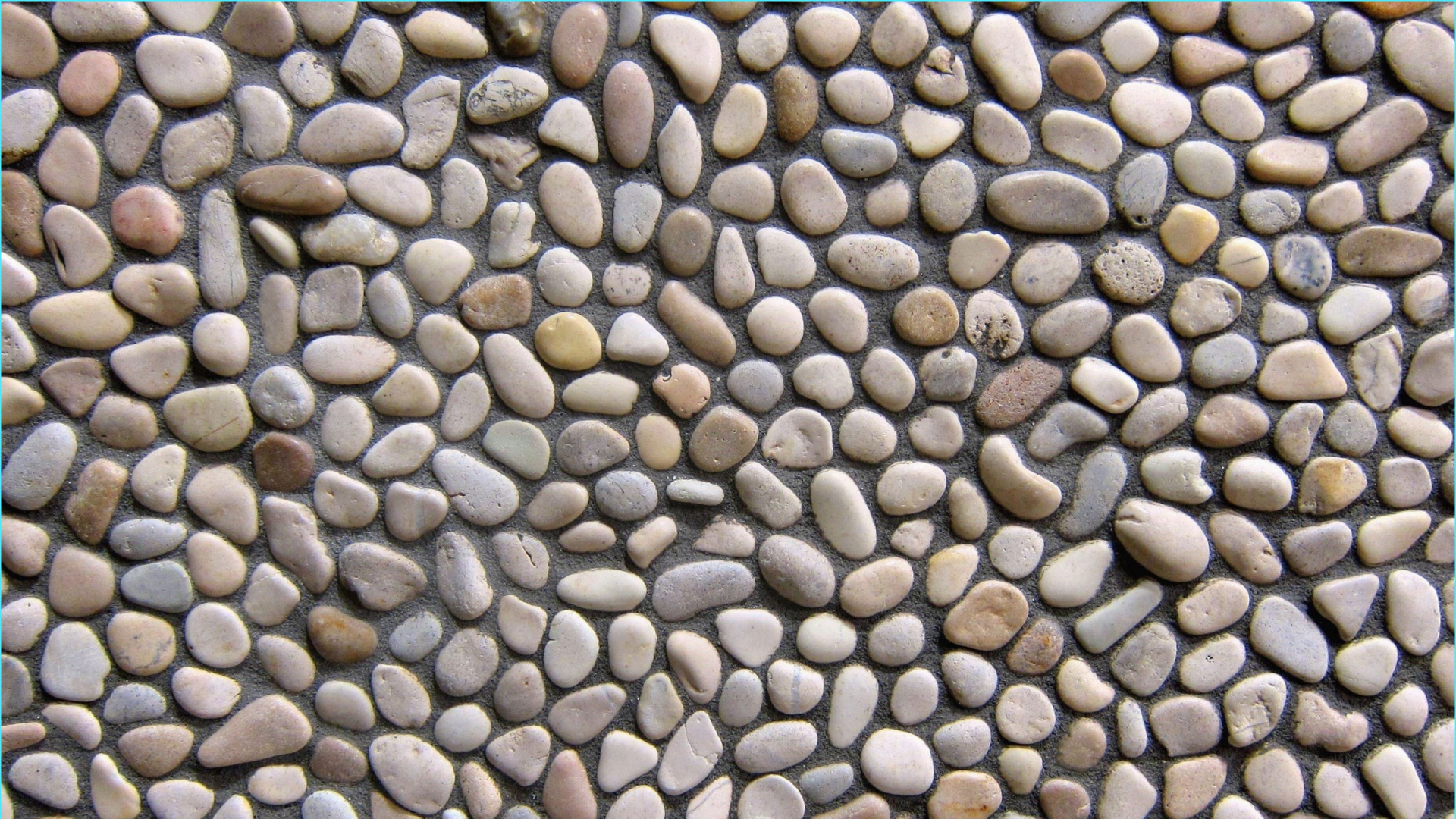 Braune Und Graue Steine Auf Grauem Grund. Wallpaper in 1920x1080 Resolution