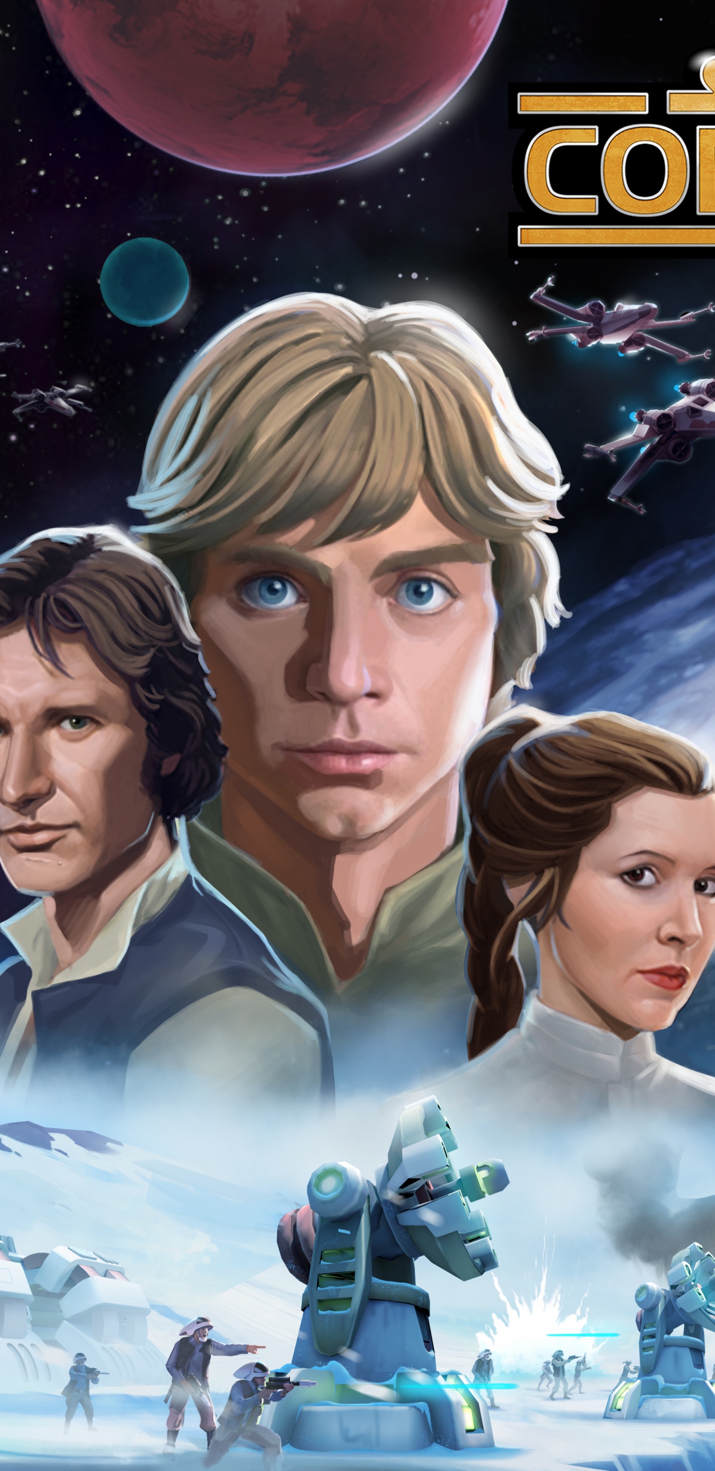 Alliance Rebelle, Star Wars, Jeu D'aventure, Jeu Pc, Stratégie de Jeu Vidéo. Wallpaper in 1440x2960 Resolution