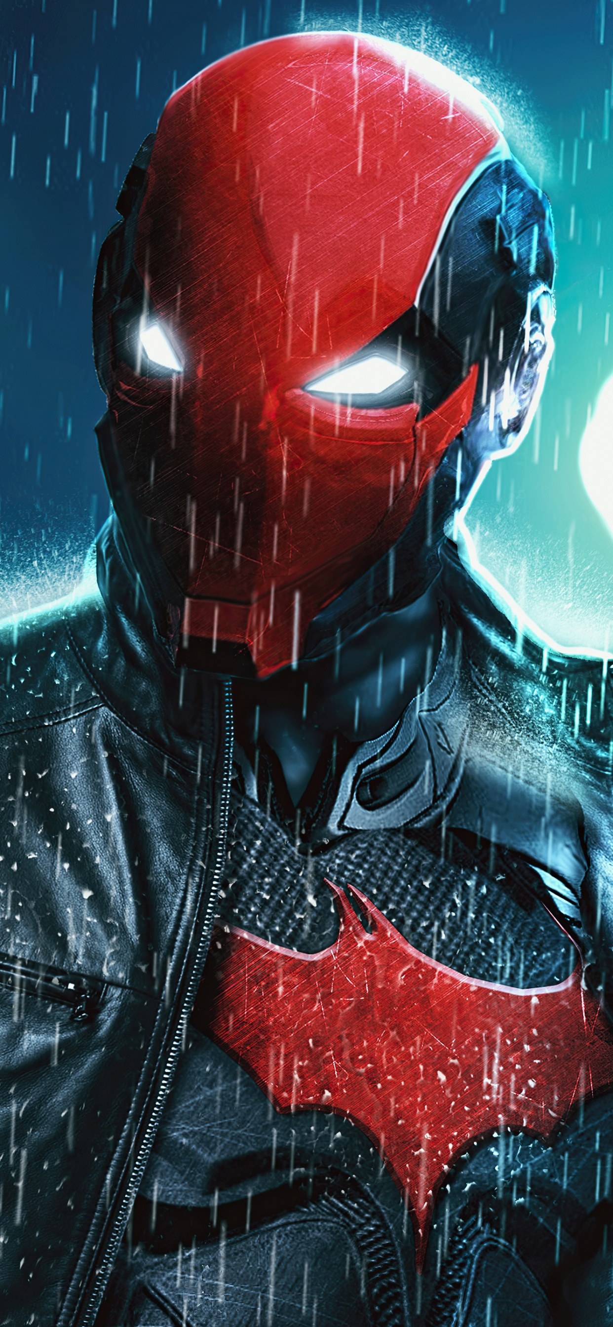 Redhood Vigilante. Wallpaper in 1242x2688 Resolution