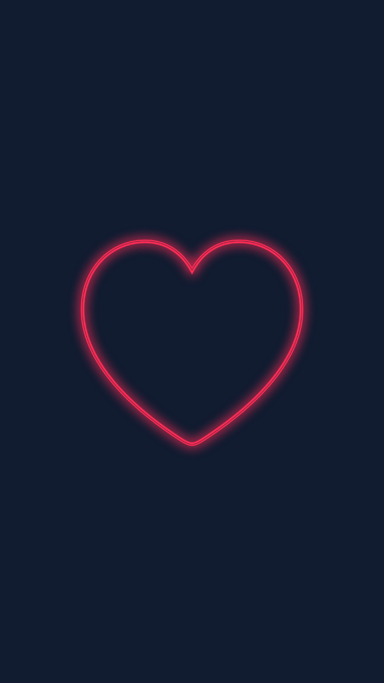 Heart, Light, Human Body, Electric Blue, Magenta. Wallpaper in 750x1334 Resolution