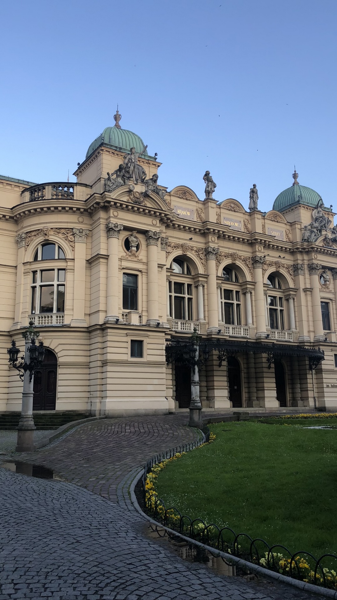 Juliusz Sowacki Theatre, Theater, Baroque, Romanticism, Architecture. Wallpaper in 1080x1920 Resolution