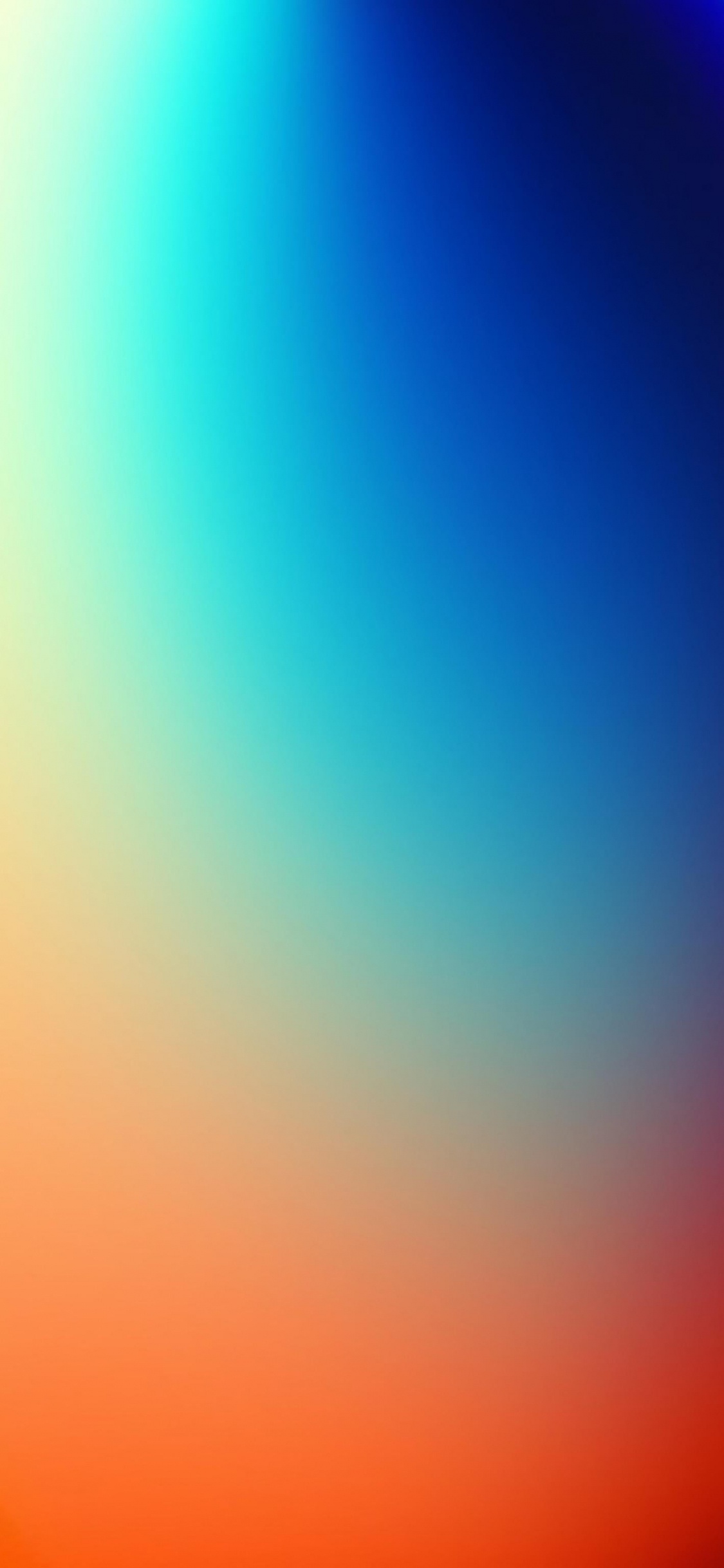 Widgets Widgy, de Teintes et de Nuances, Calme, Horizon, Peach. Wallpaper in 1125x2436 Resolution