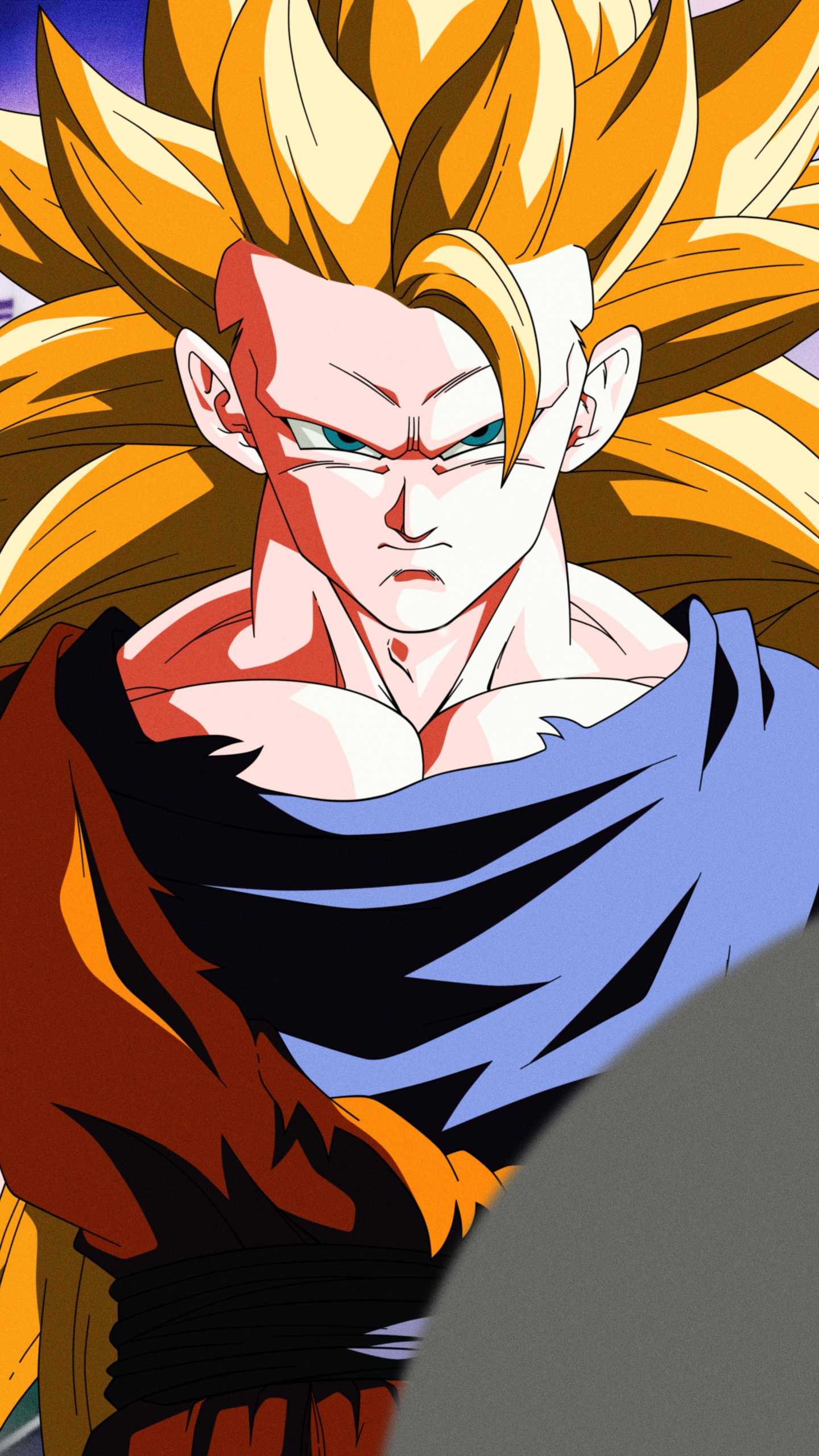 Personnage D'anime Masculin Aux Cheveux Jaunes. Wallpaper in 1440x2560 Resolution