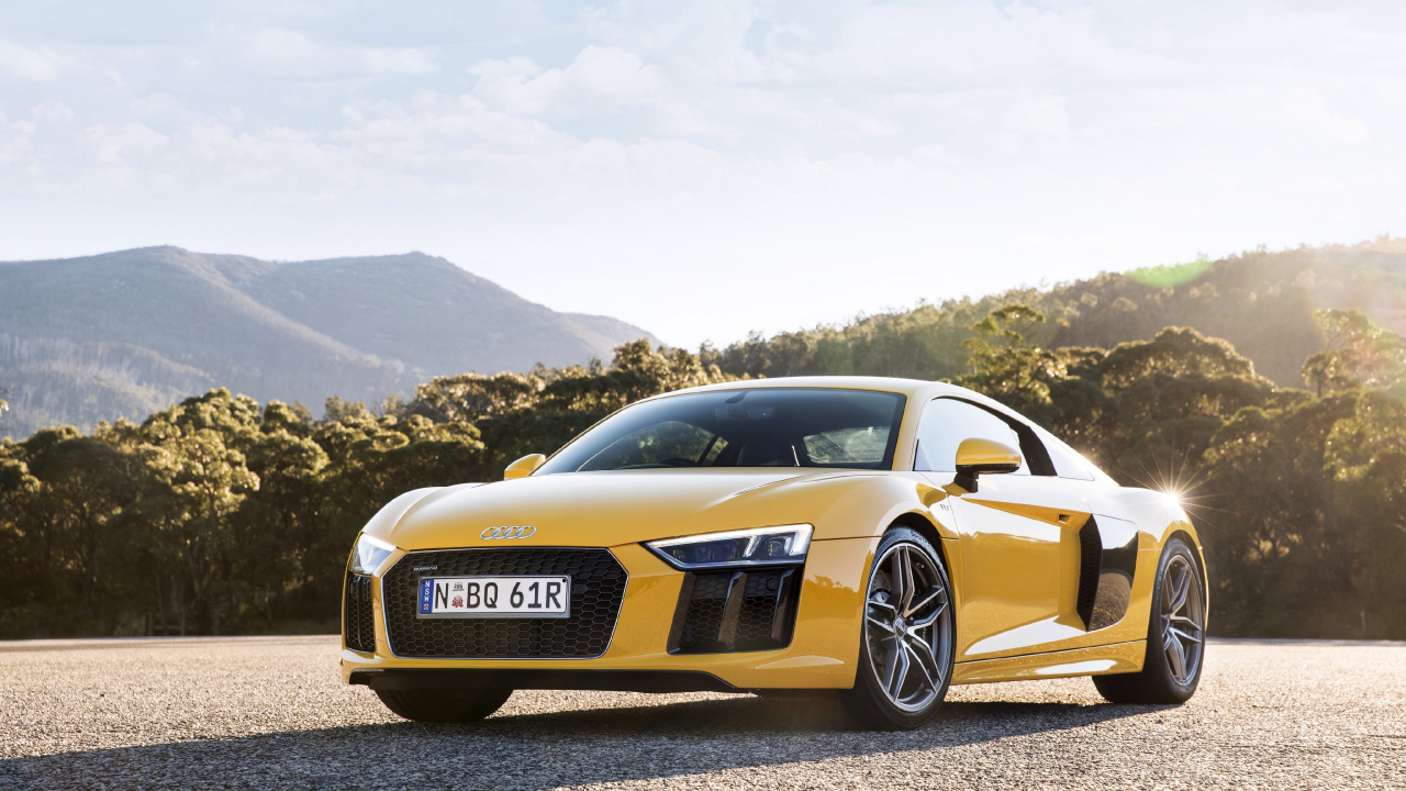 奥迪, 政变, 奥迪r8, 超级跑车, Spyder 壁纸 1280x720 允许