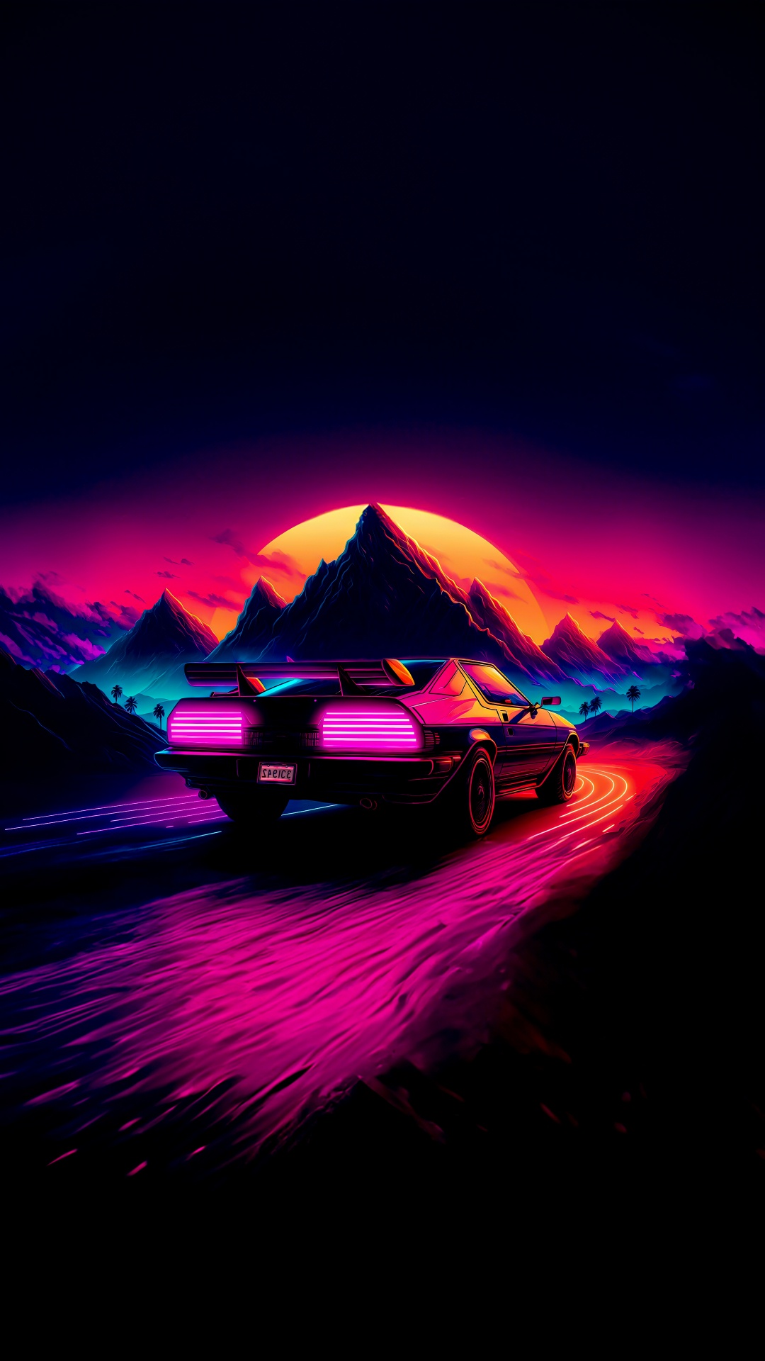 Voiture de Ville, Segment A, L'éclairage Automobile, Purple, Tente. Wallpaper in 1080x1920 Resolution