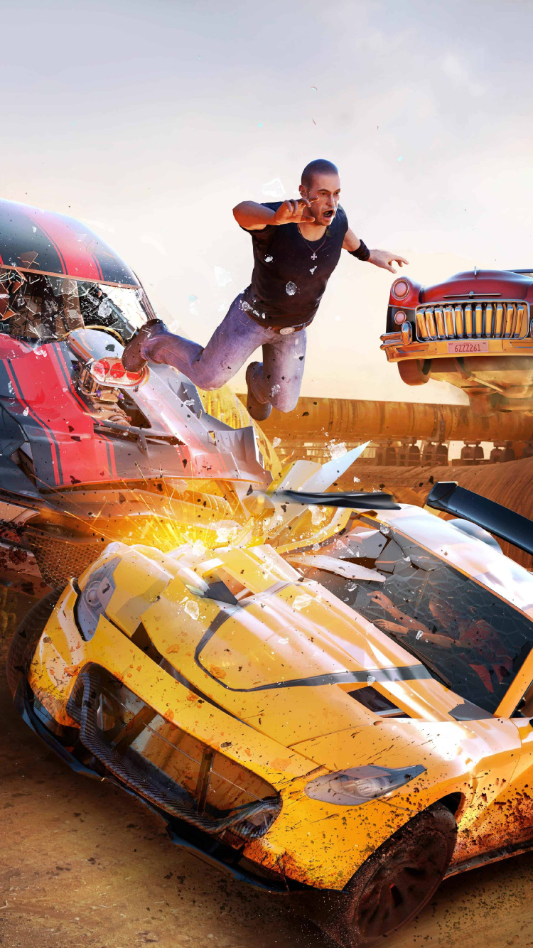 Racing Video Game, Stunt Performer, Motorsport, Pc-Spiel, Racing. Wallpaper in 750x1334 Resolution