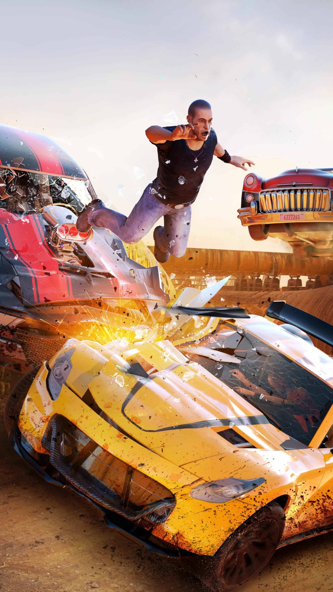 Racing Video Game, Stunt Performer, Motorsport, pc Game, Racing. Wallpaper in 1080x1920 Resolution