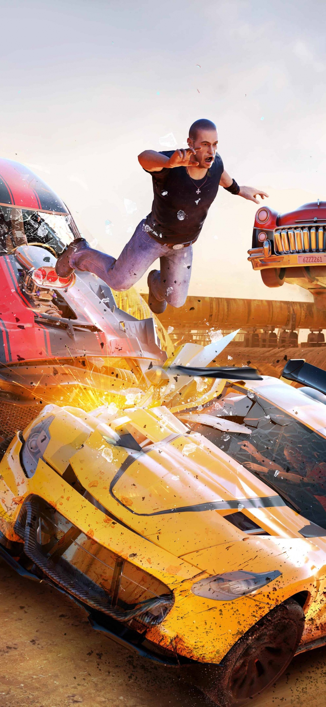 Racing Video Game, Stunt Performer, Motorsport, pc Game, Racing. Wallpaper in 1125x2436 Resolution