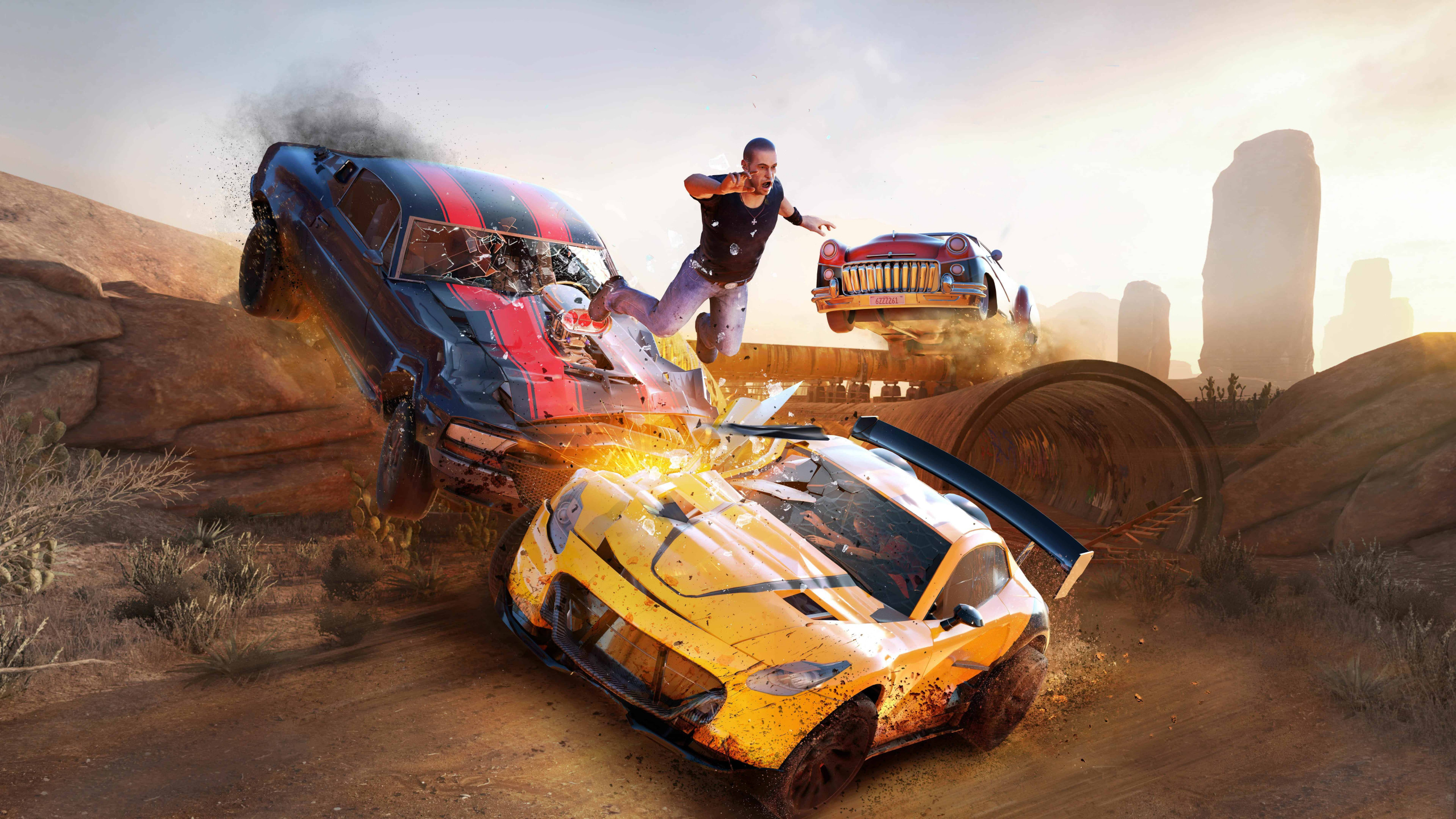Racing Video Game, Stunt Performer, Motorsport, pc Game, Racing. Wallpaper in 2560x1440 Resolution