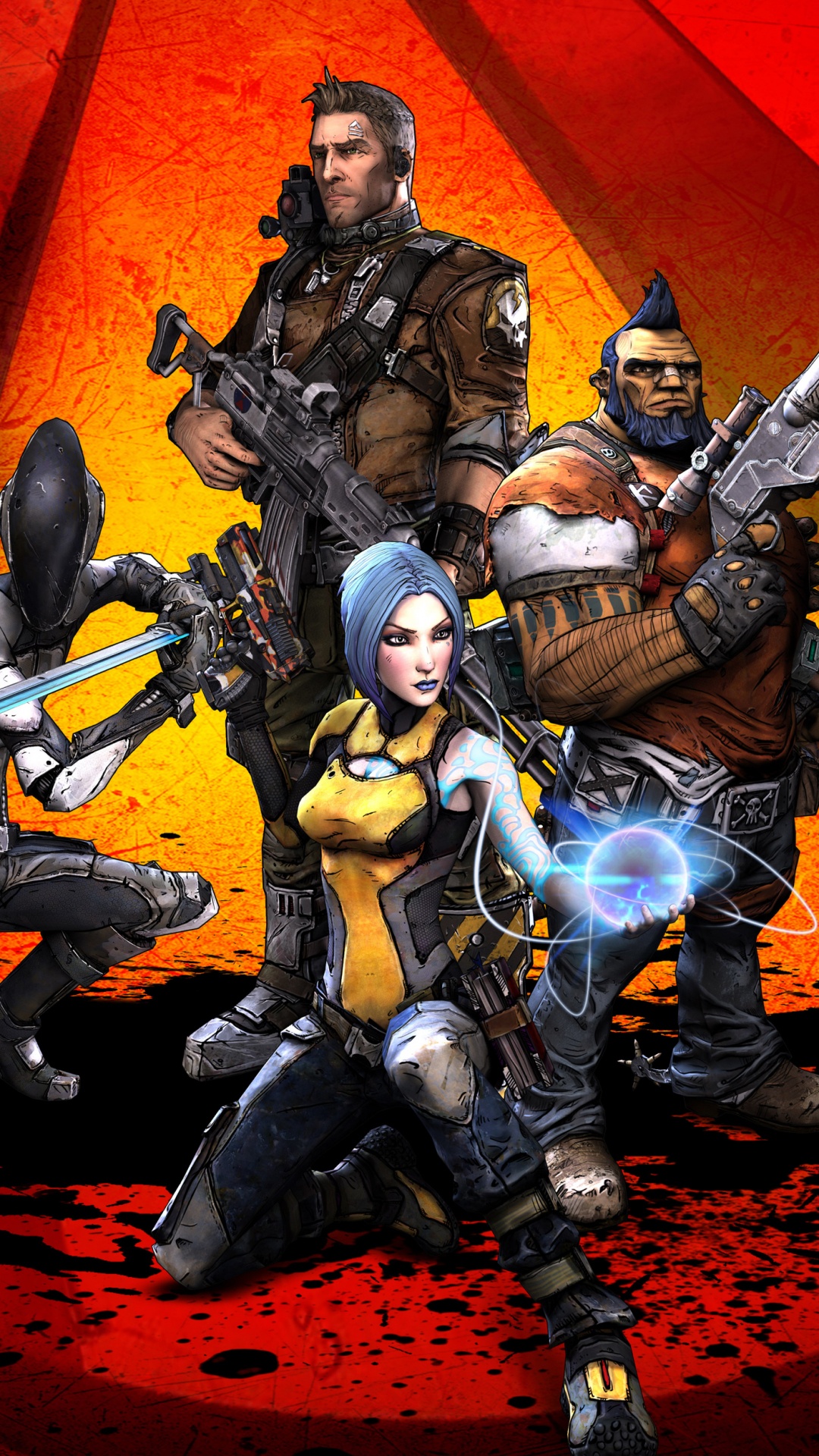 Borderlands 2, Borderlands, Action-Figur, Movie, Held. Wallpaper in 1080x1920 Resolution