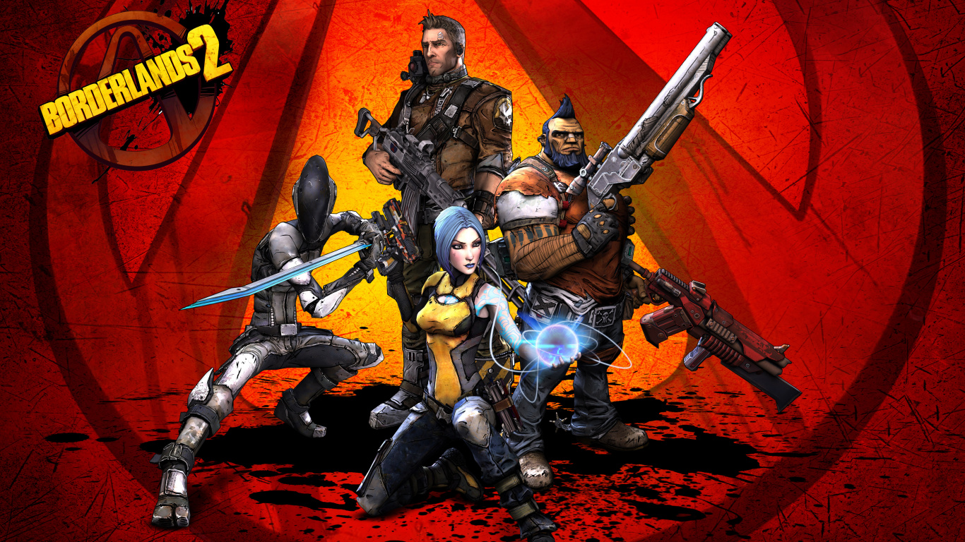Borderlands 2, Borderlands, Action-Figur, Movie, Held. Wallpaper in 1366x768 Resolution