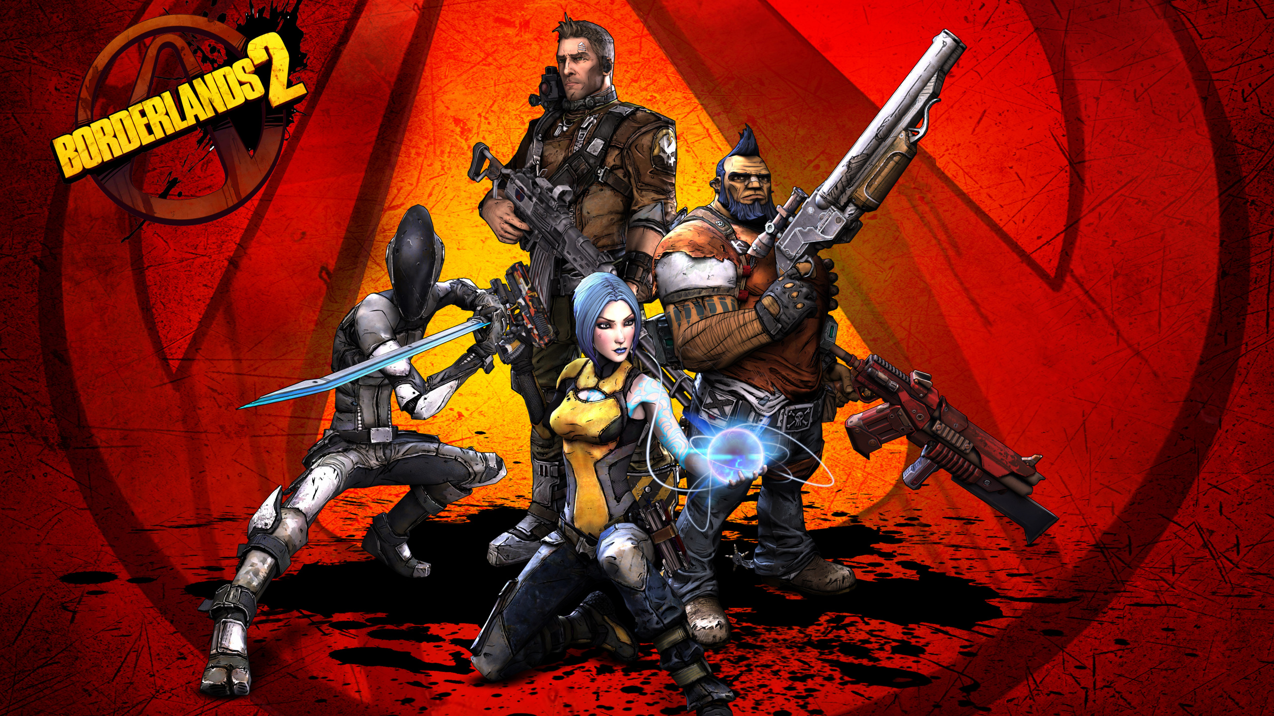Borderlands 2, Borderlands, Action Figure, Movie, Hero. Wallpaper in 2560x1440 Resolution