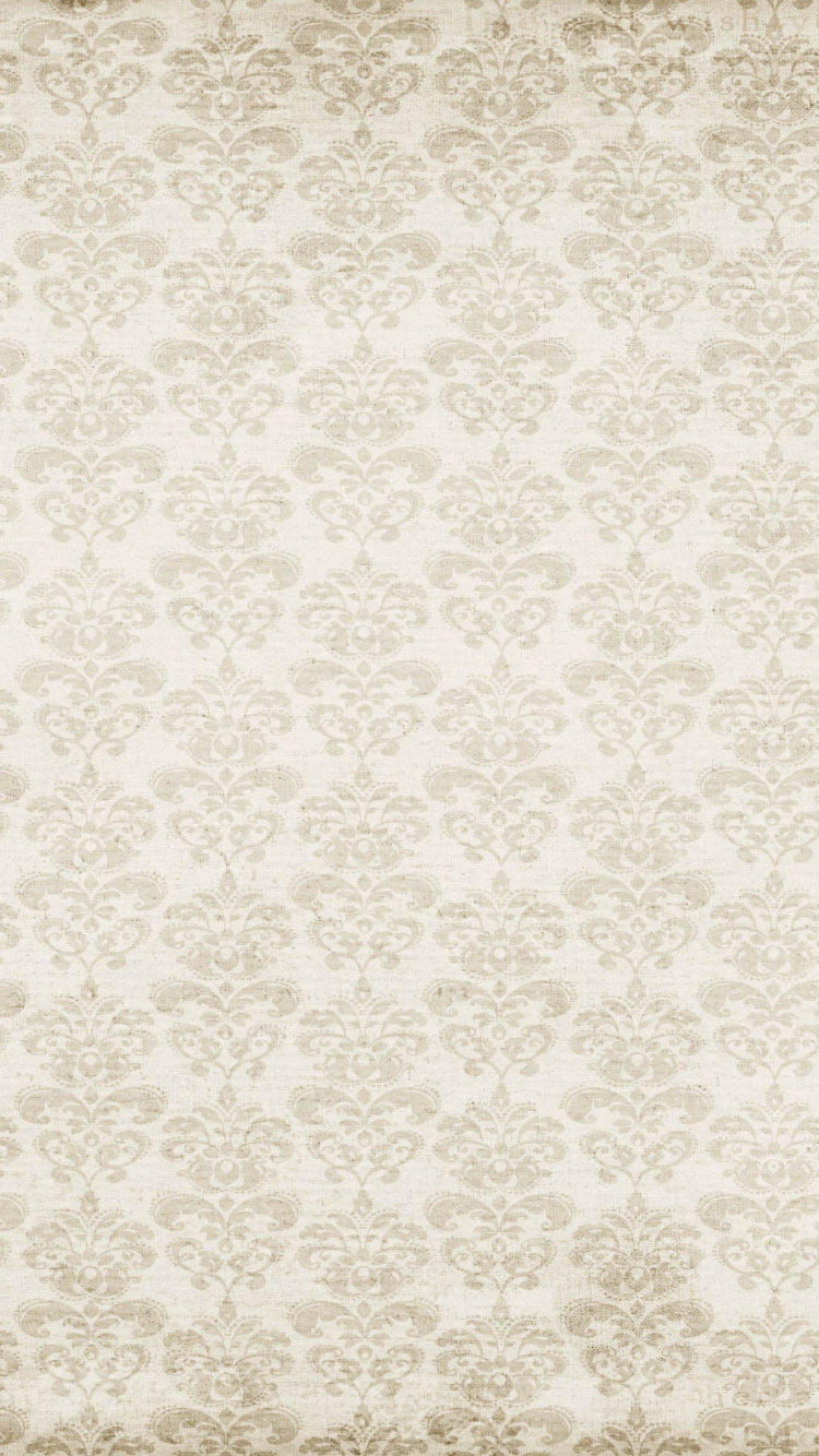 Textil Floral Blanco y Azul. Wallpaper in 750x1334 Resolution