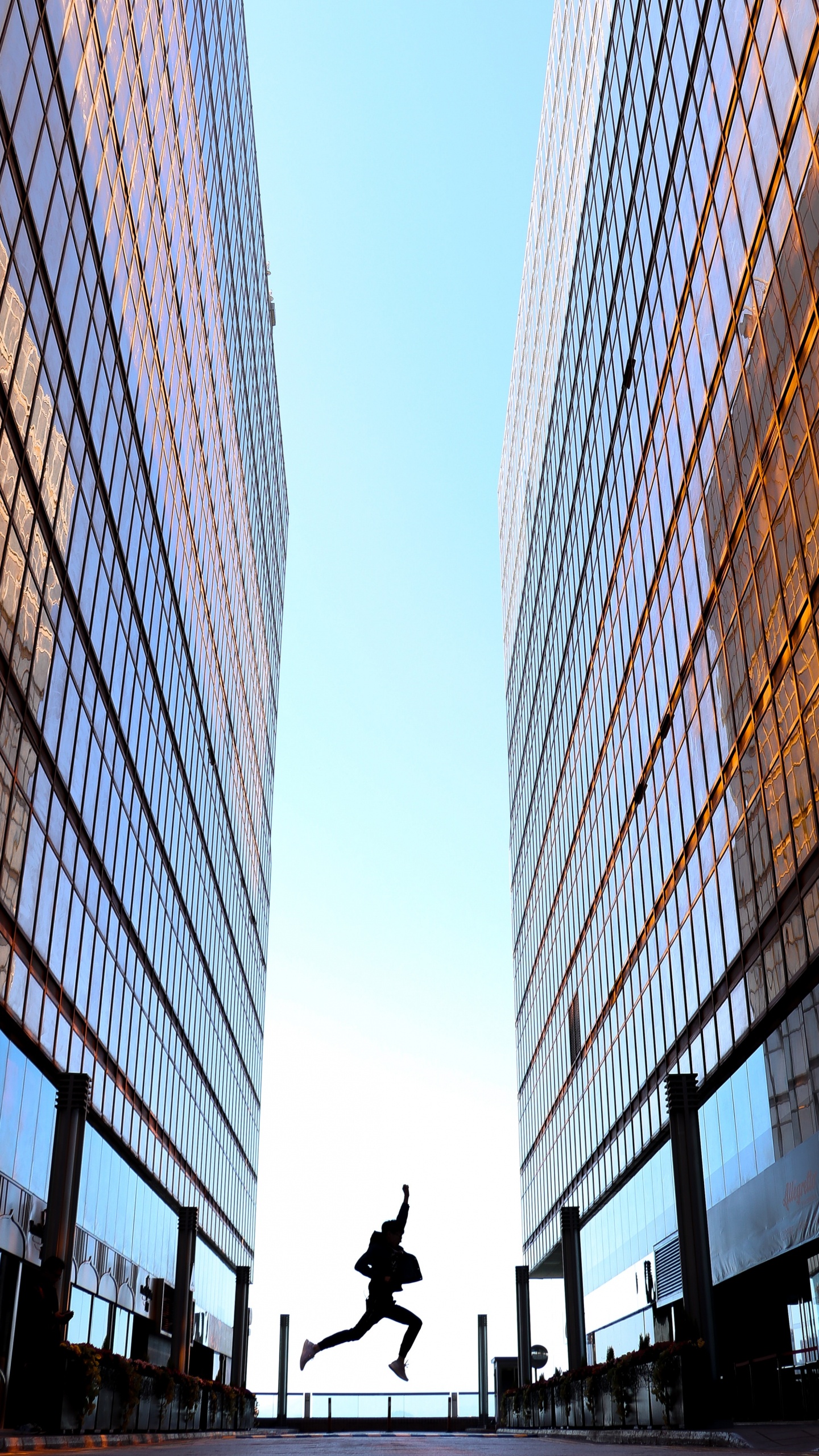 Low Angle Photography of High Rise Buildings. Wallpaper in 1440x2560 Resolution
