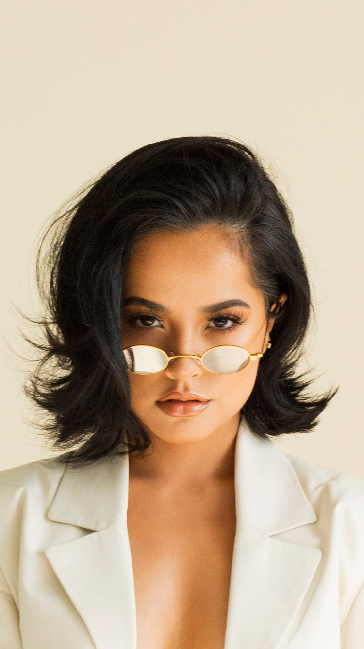 Becky G, Green Light Go, Hair, Face, Hairstyle. Wallpaper in 750x1334 Resolution