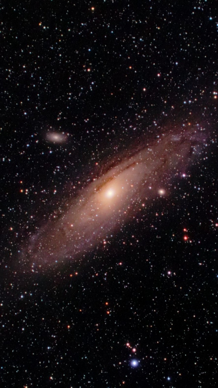 Galaxia de Andrómeda, Vía Láctea, la Astronomía, Galaxia Espiral, Universo. Wallpaper in 720x1280 Resolution