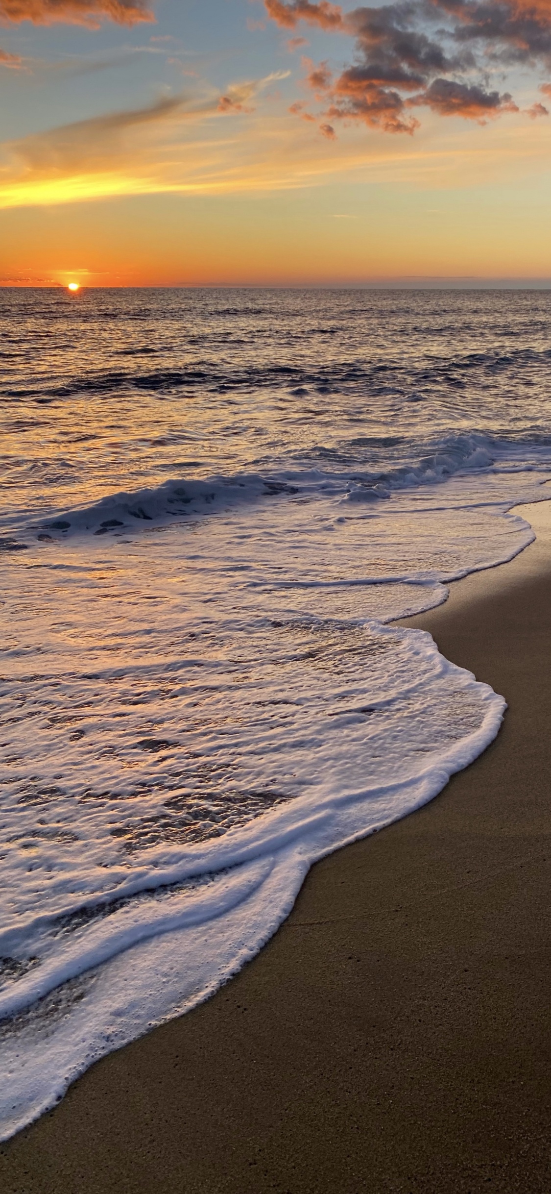 Meer, Ozean, Flut, Physik, Wasser. Wallpaper in 1125x2436 Resolution